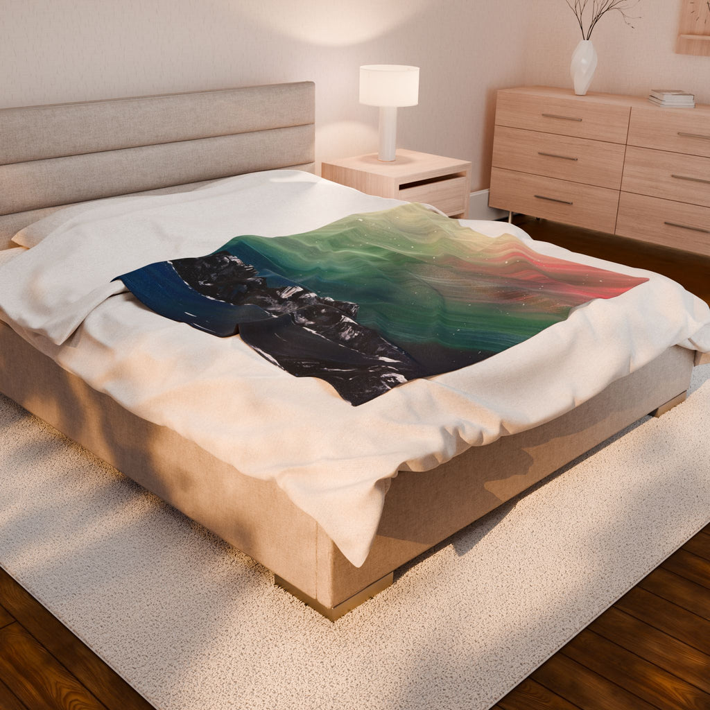 North Sky Plush Blanket Custom Designs Unique