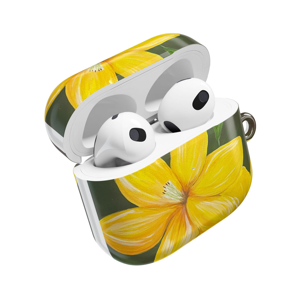 Golden Bloom AirPod Case