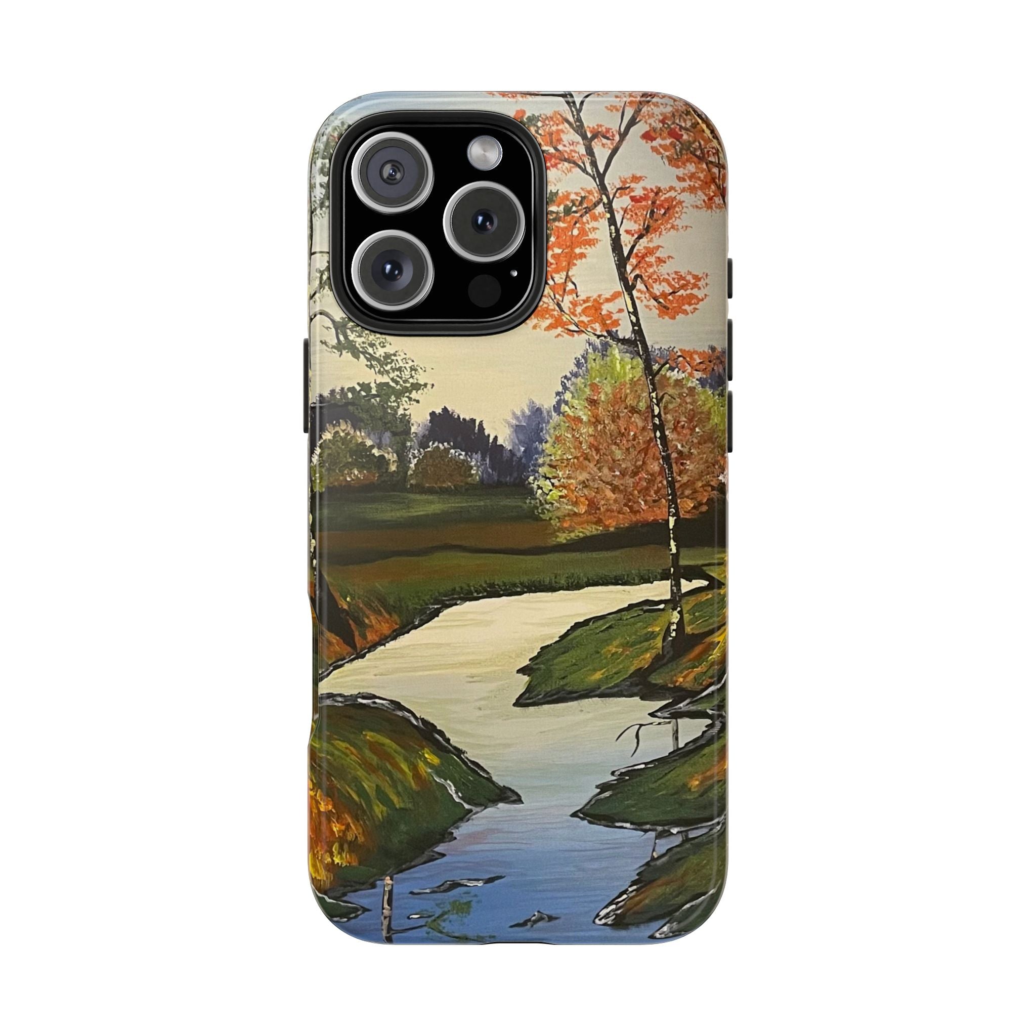 Whispering Birches Phone Case - Hand Painted Unique Designs