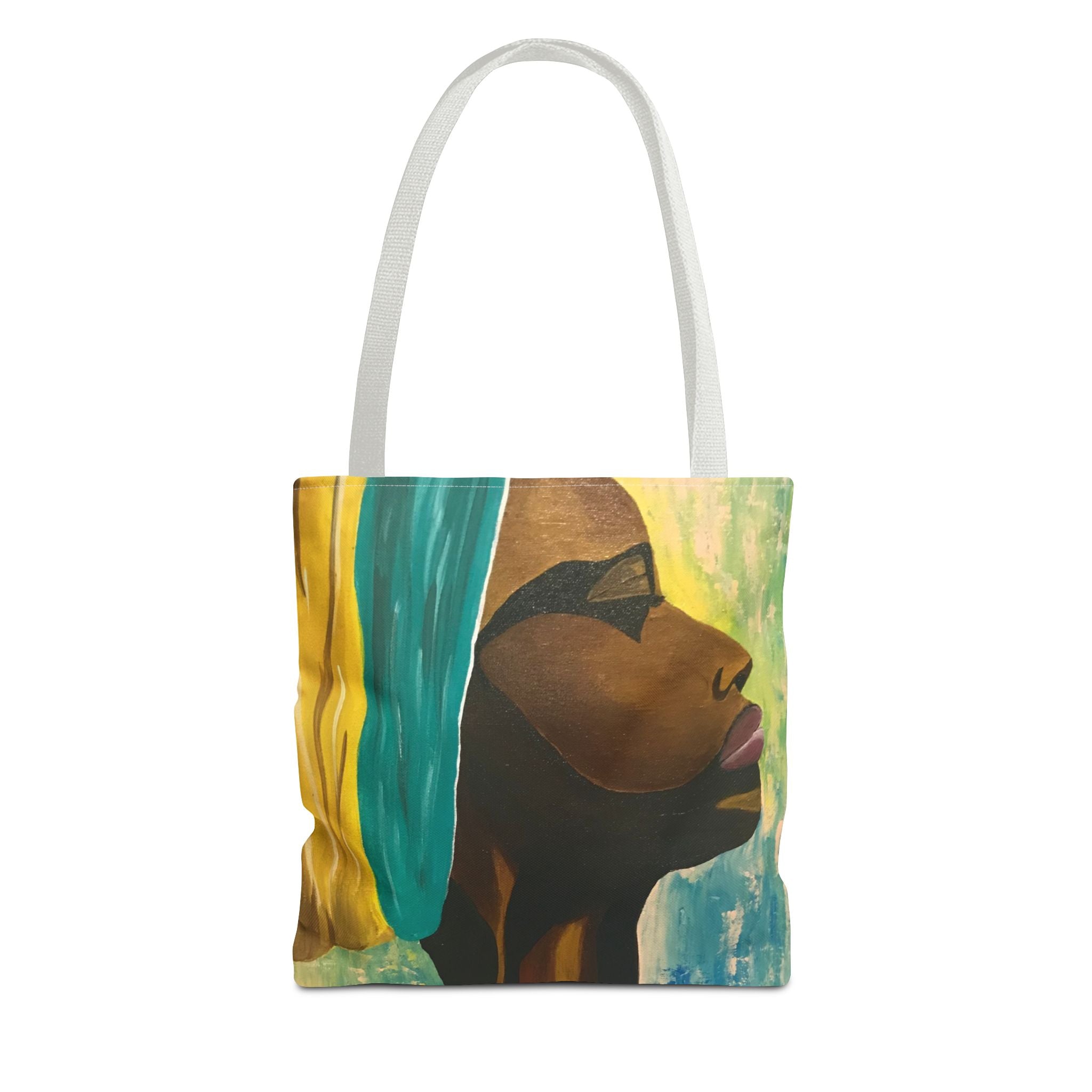 Hues of Heritage Hand Painted Tote Bag