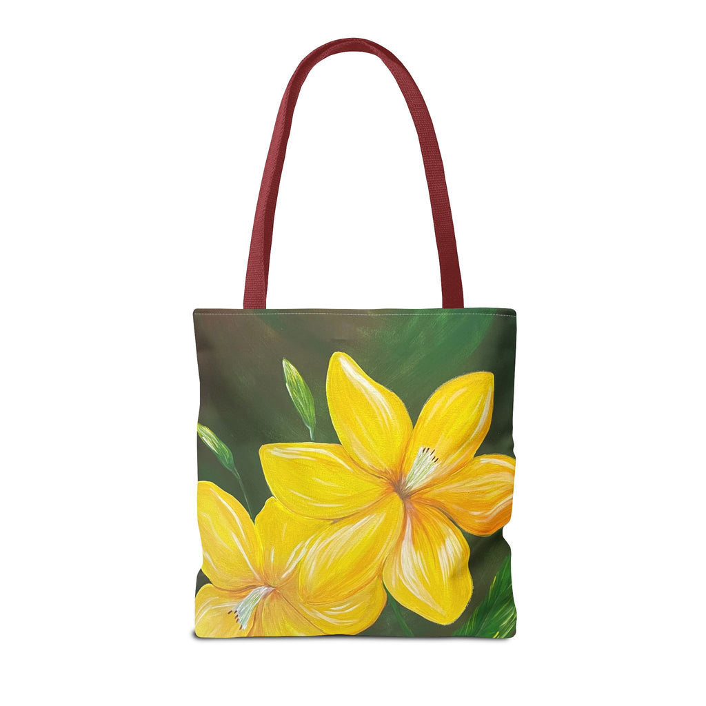 Golden Bloom Tote Bag