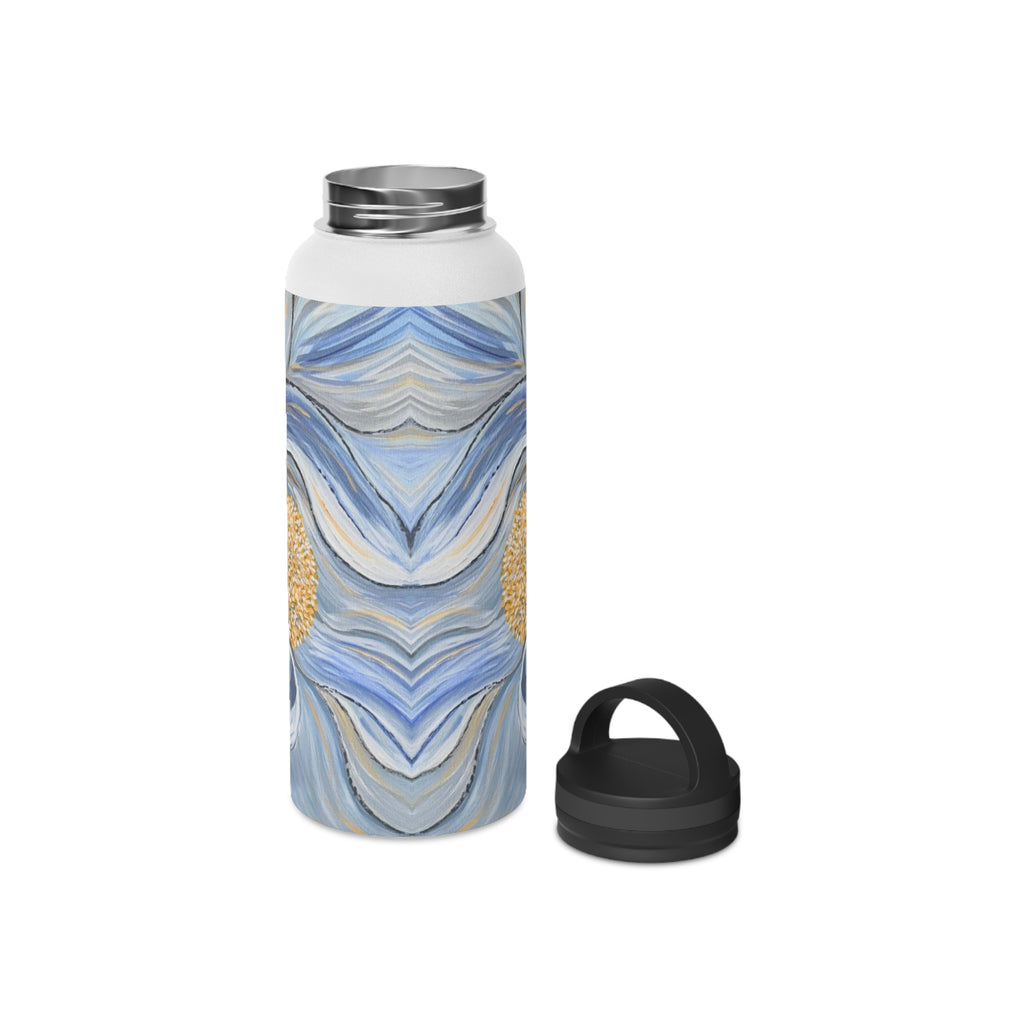 Velvet Current Stainless Steel Water Bottle with Handle Lid
