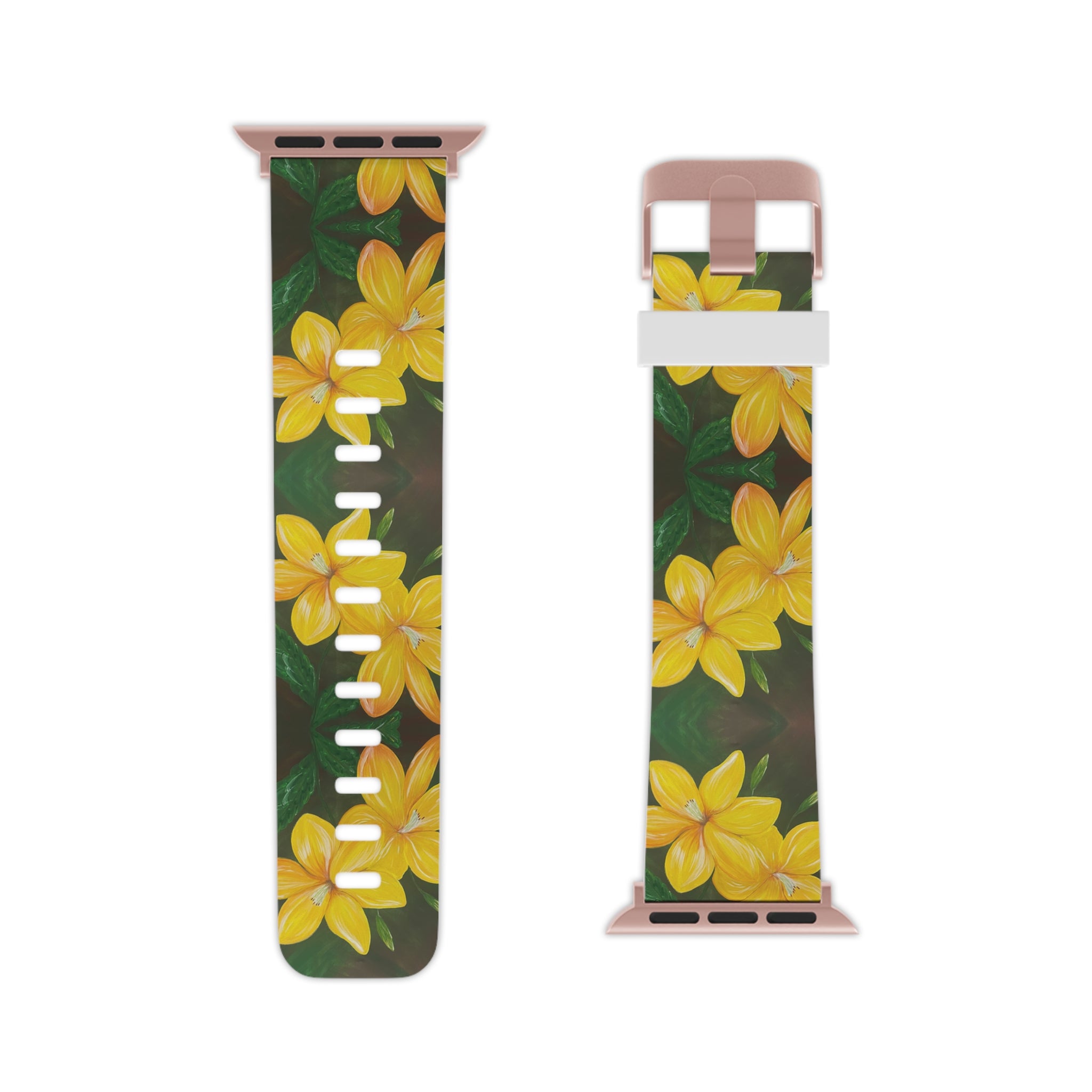 Golden Bloom Watch Bands