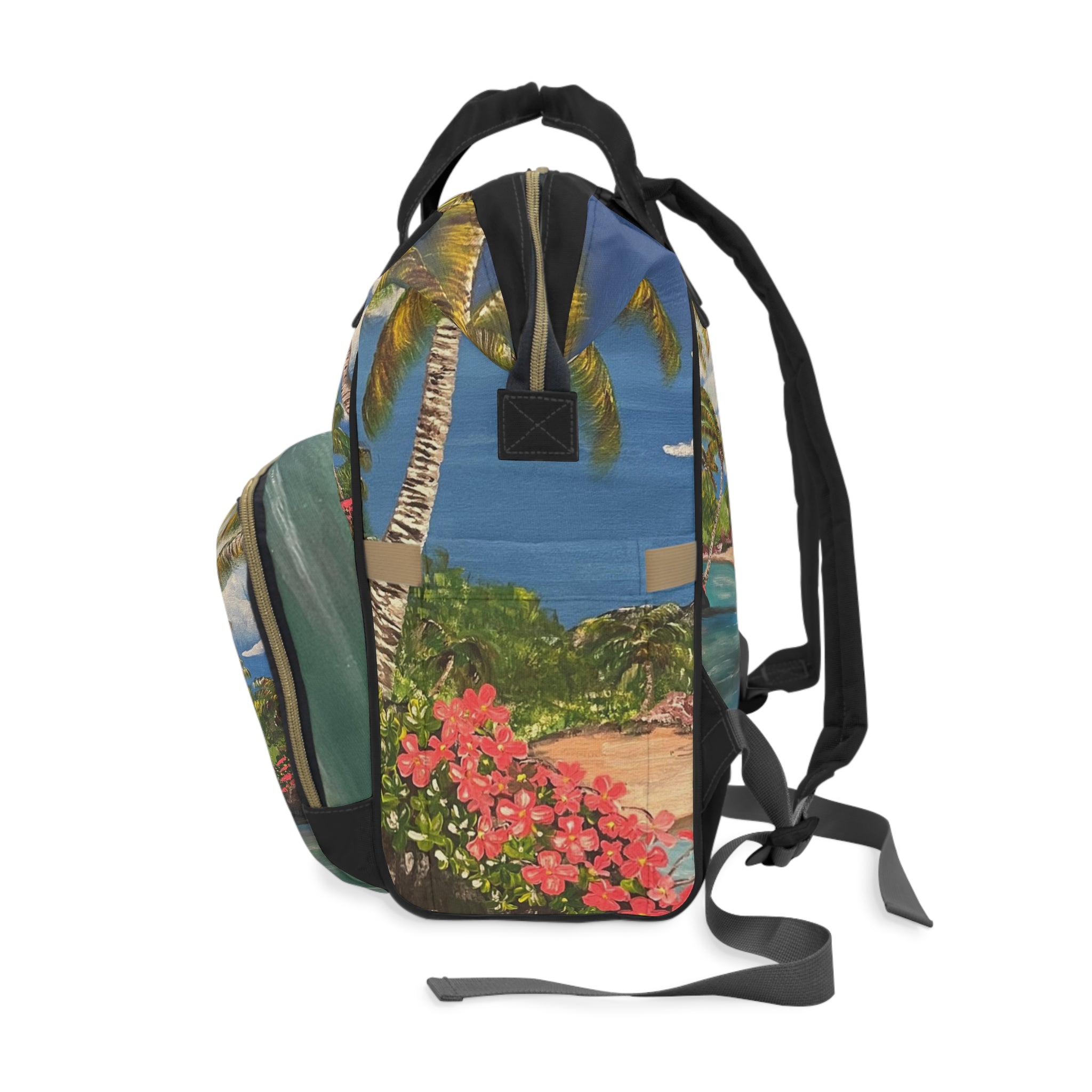 Blooming Paradise Multifunctional Backpack