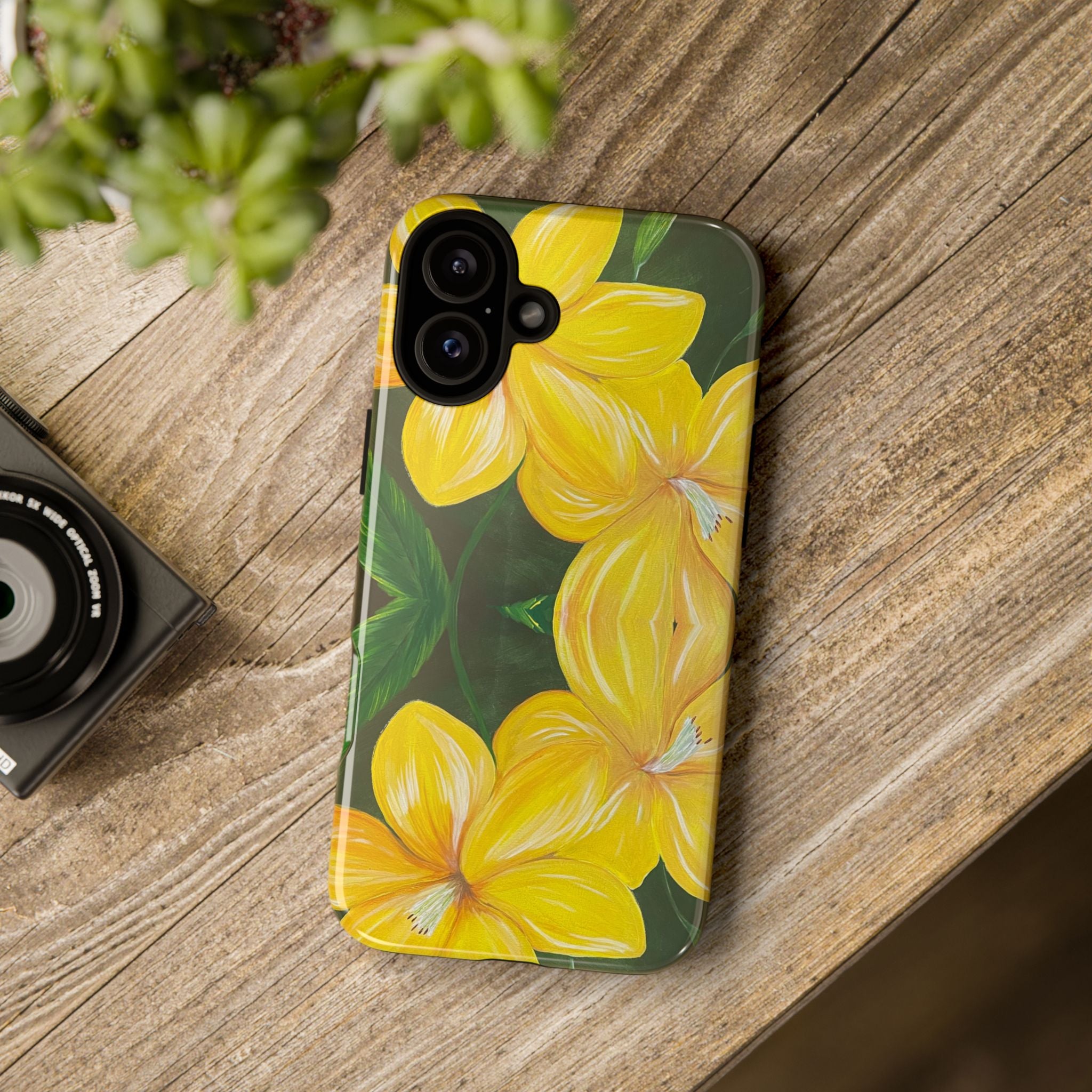 Golden Bloom Tough Cases