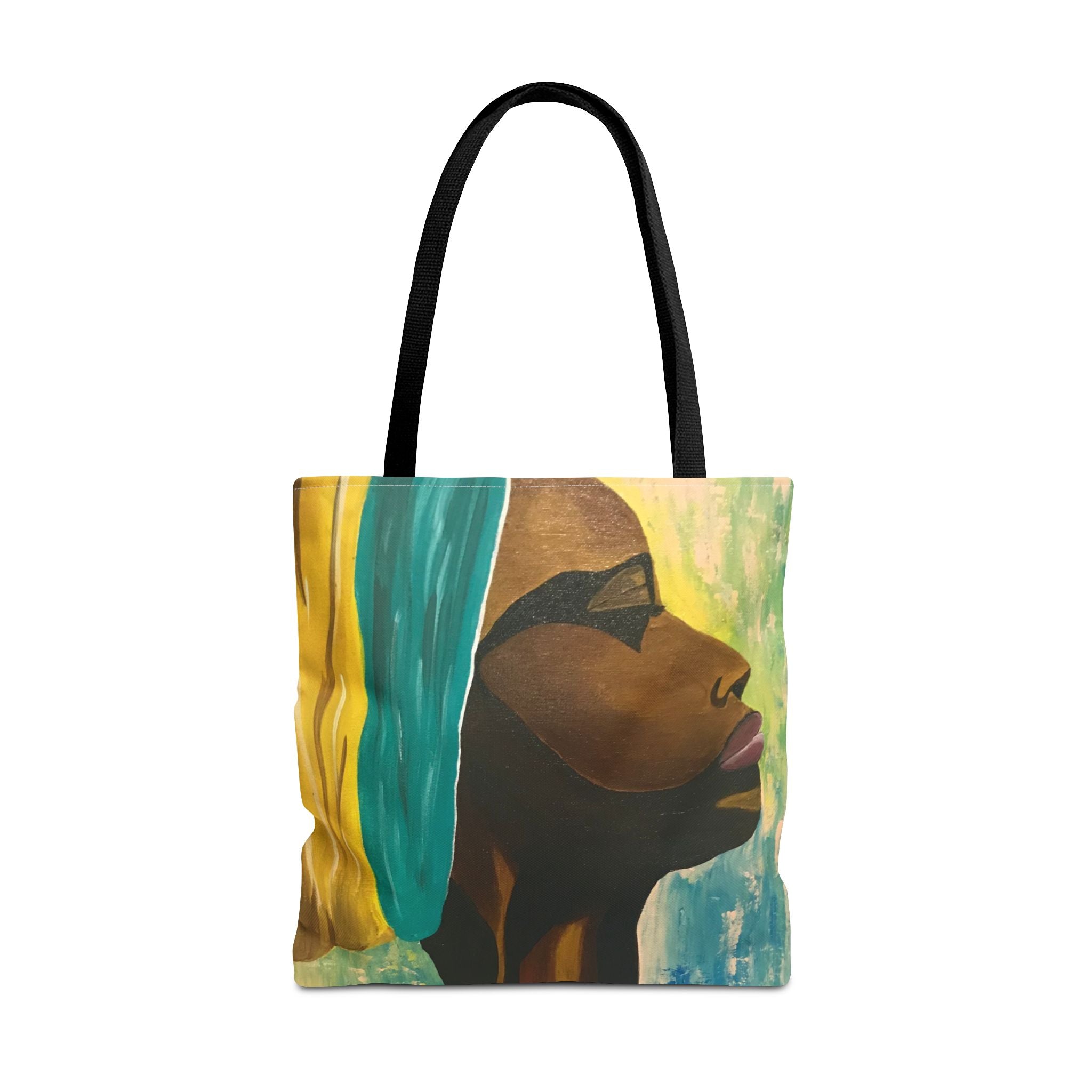 Hues of Heritage Hand Painted Tote Bag