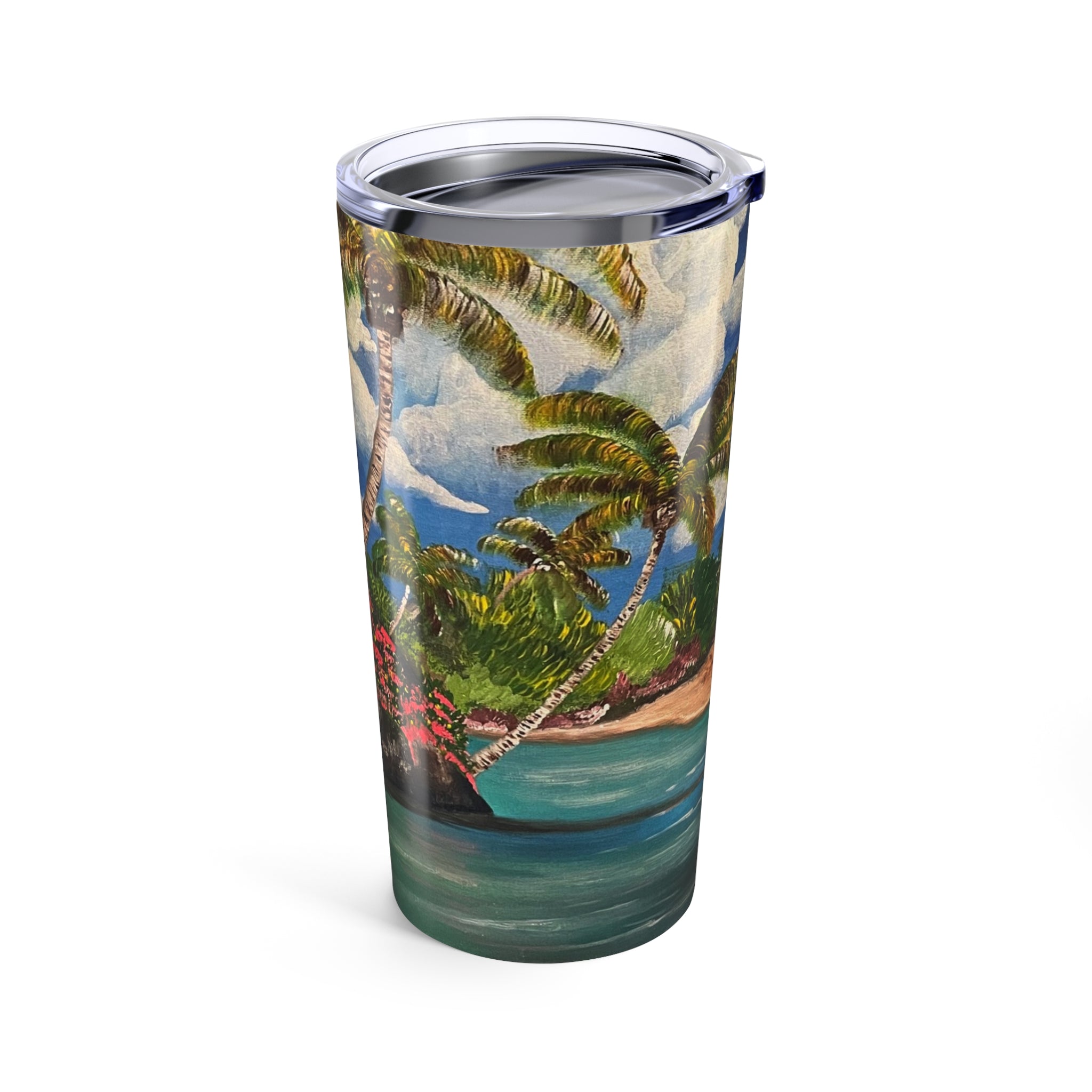 Blooming Paradise 20oz Hand Painted Design