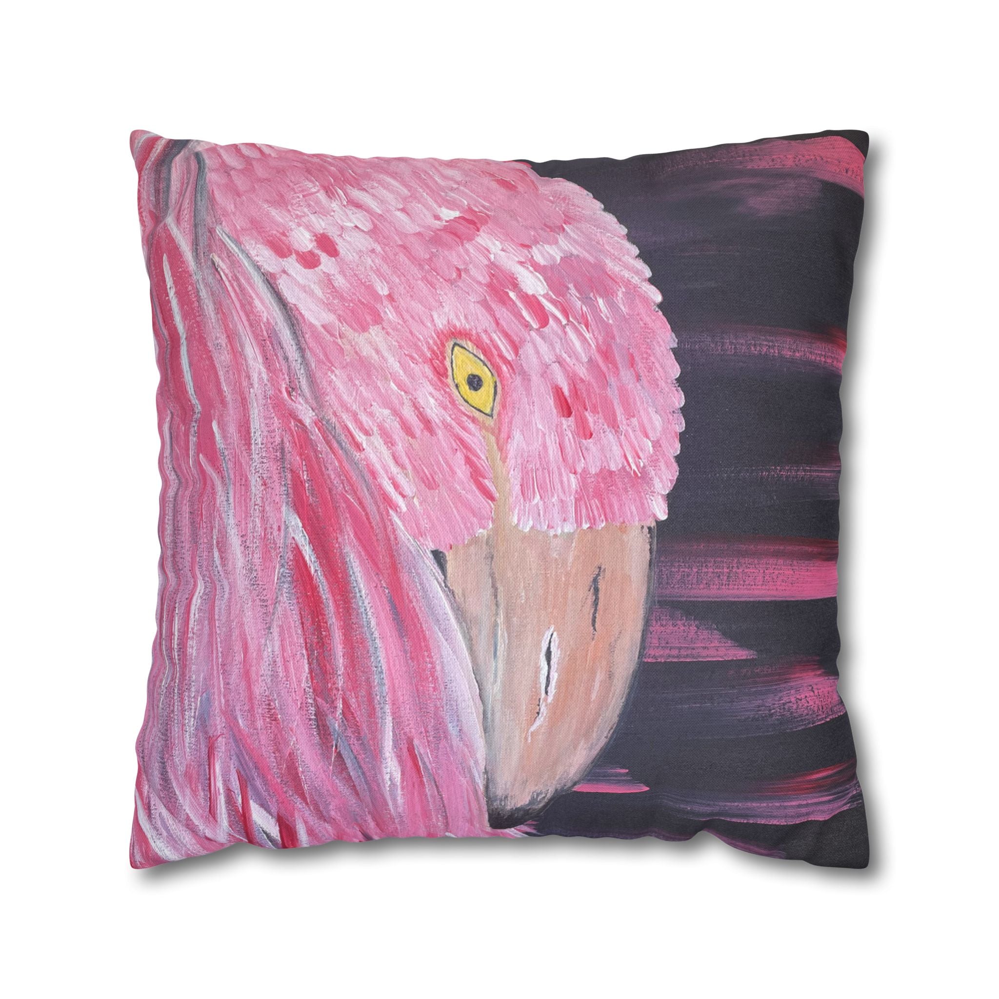 Feathered Grace Square Decorative Pillow Sham