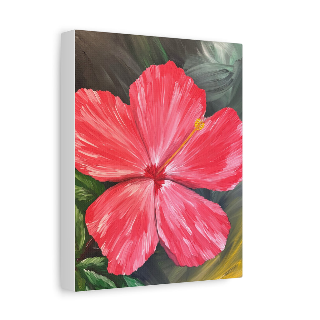 Hibiscus Hues Canvas Wall Art