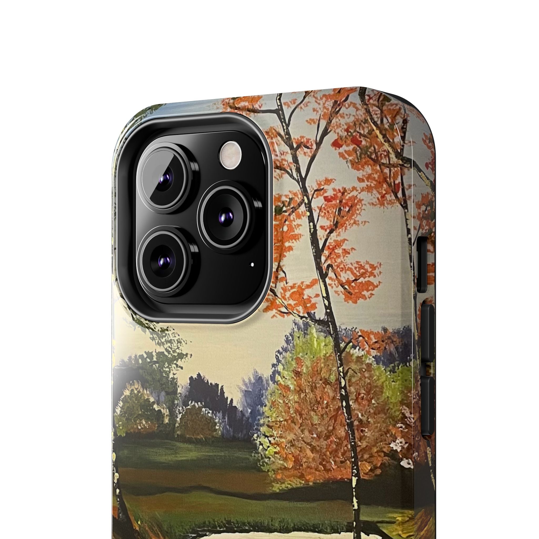 Whispering Birches Phone Case - Hand Painted Unique Designs