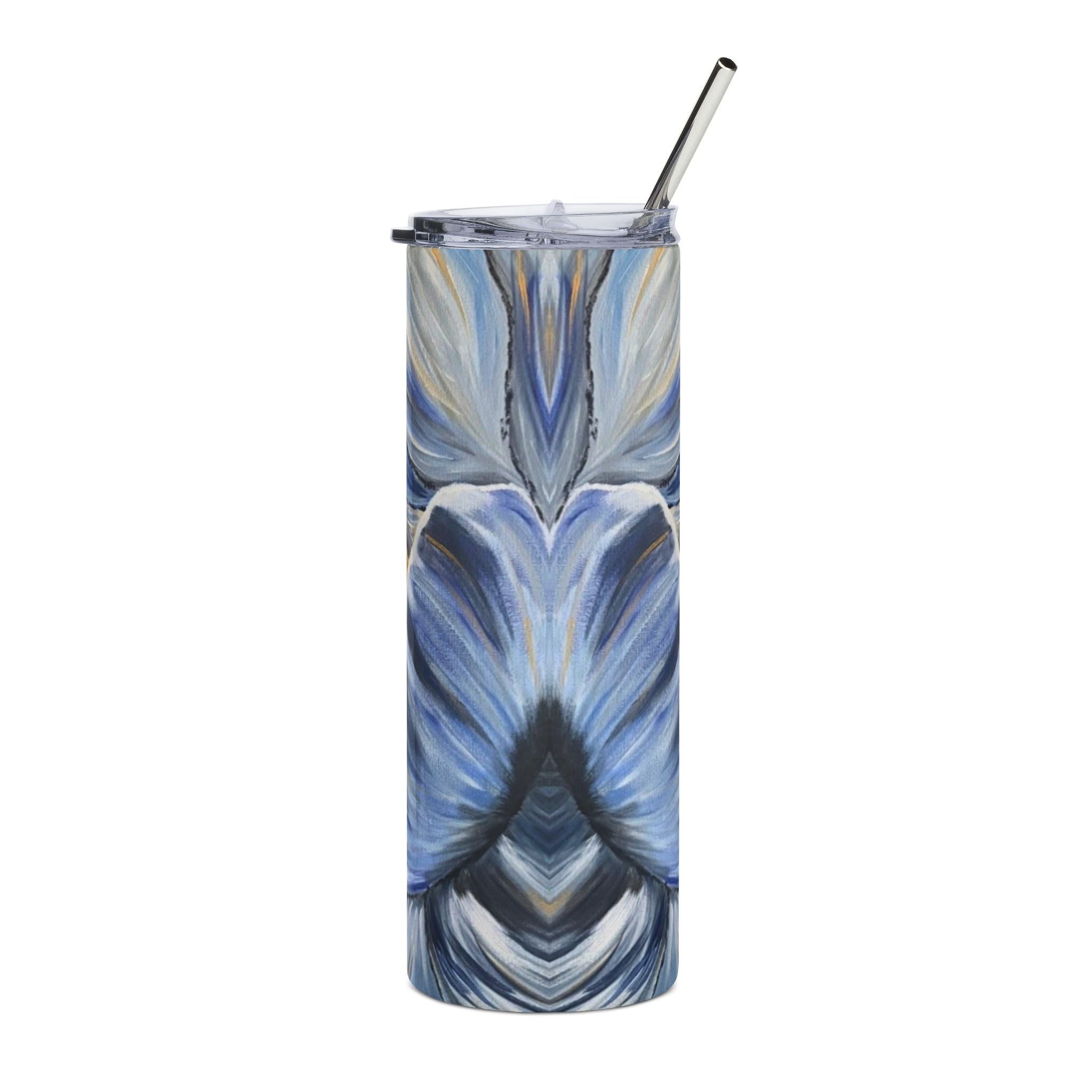 Velvet Current 20oz Stainless Steel Drinkware, Unique Design for Coffee Lovers, Gift for Her, Travel Mug, Inspirational