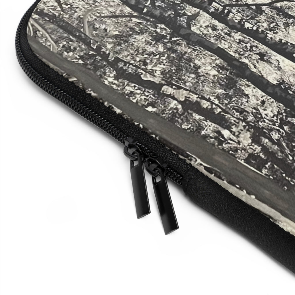 Silver Shadows  Laptop Sleeve for Tech Lovers - Perfect Gift for Students and Professionals