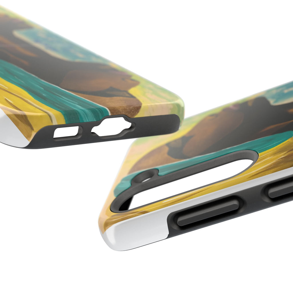 Hues of Heritage Phone Case Hand Painted