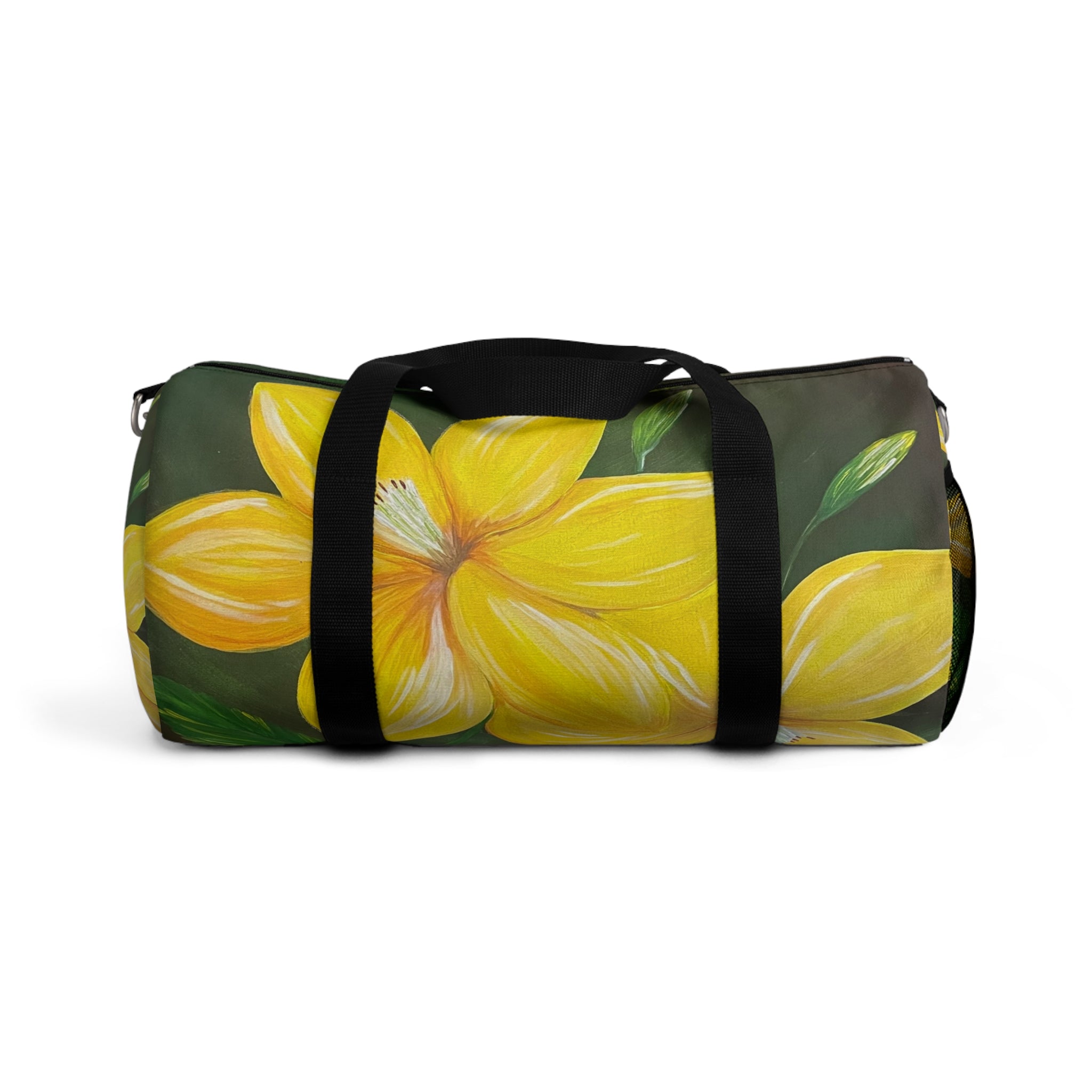 Golden Bloom Duffel Bag