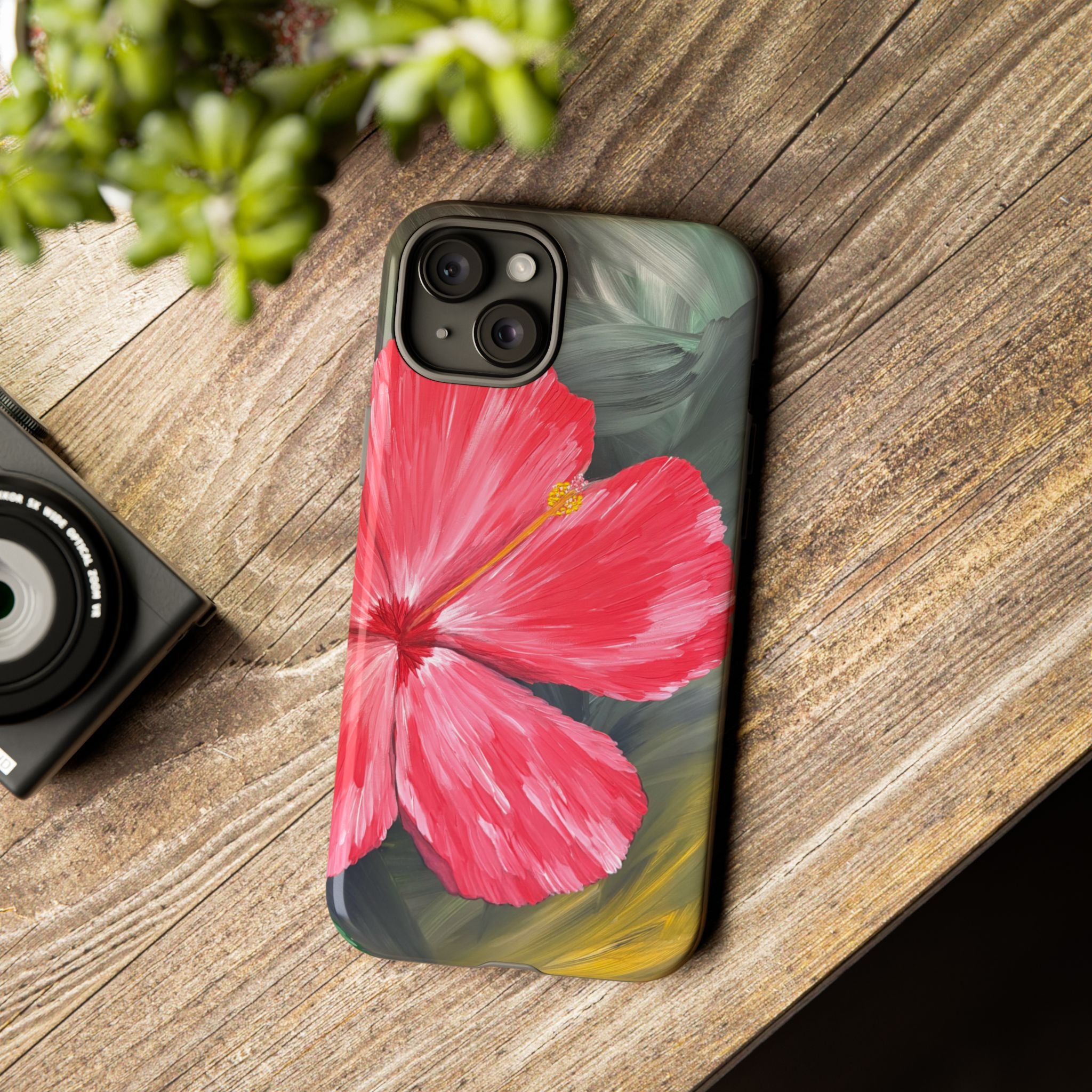 Hibiscus Hues Phone Tough Cases