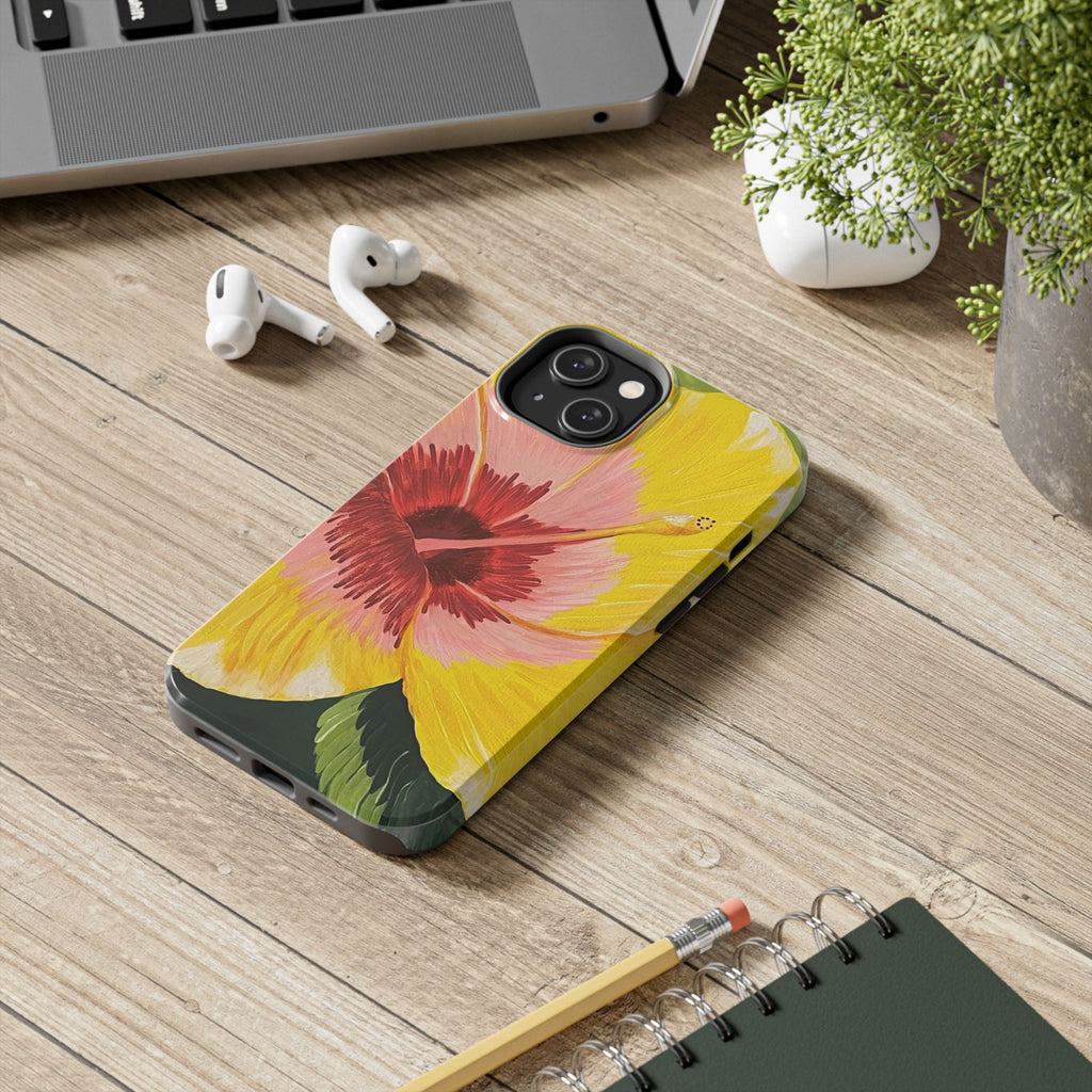 Blushing Sunrise Phone Case - Hand Painted Unique Designs