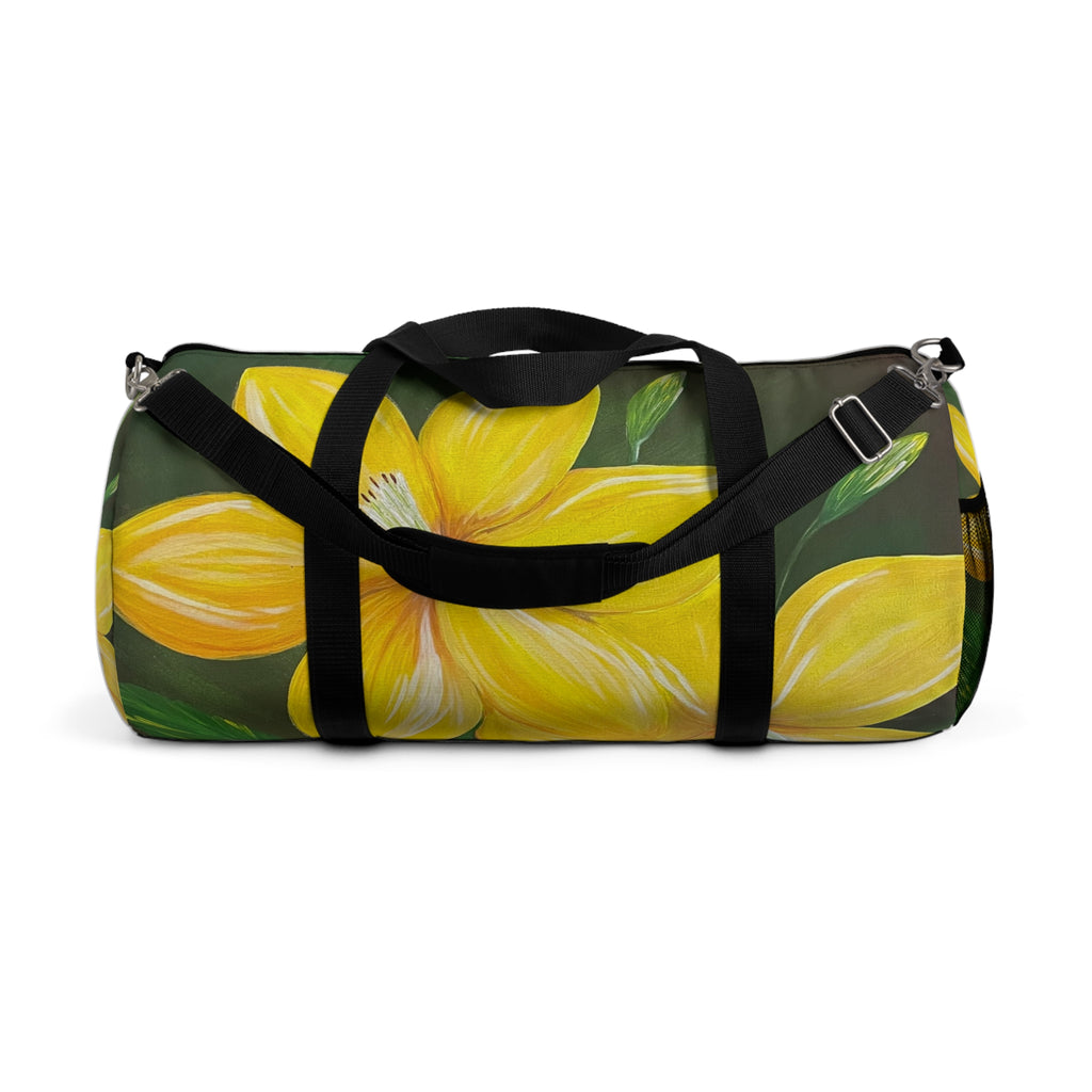 Golden Bloom Duffel Bag