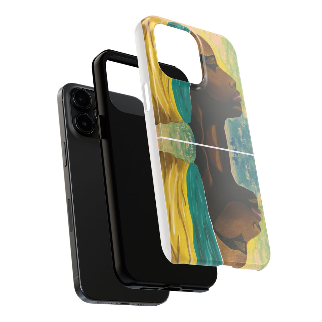 Hues of Heritage Phone Case Hand Painted