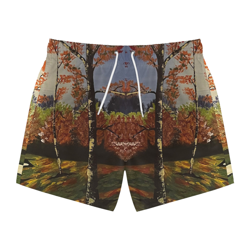 Whispering Birches Swim Trunks