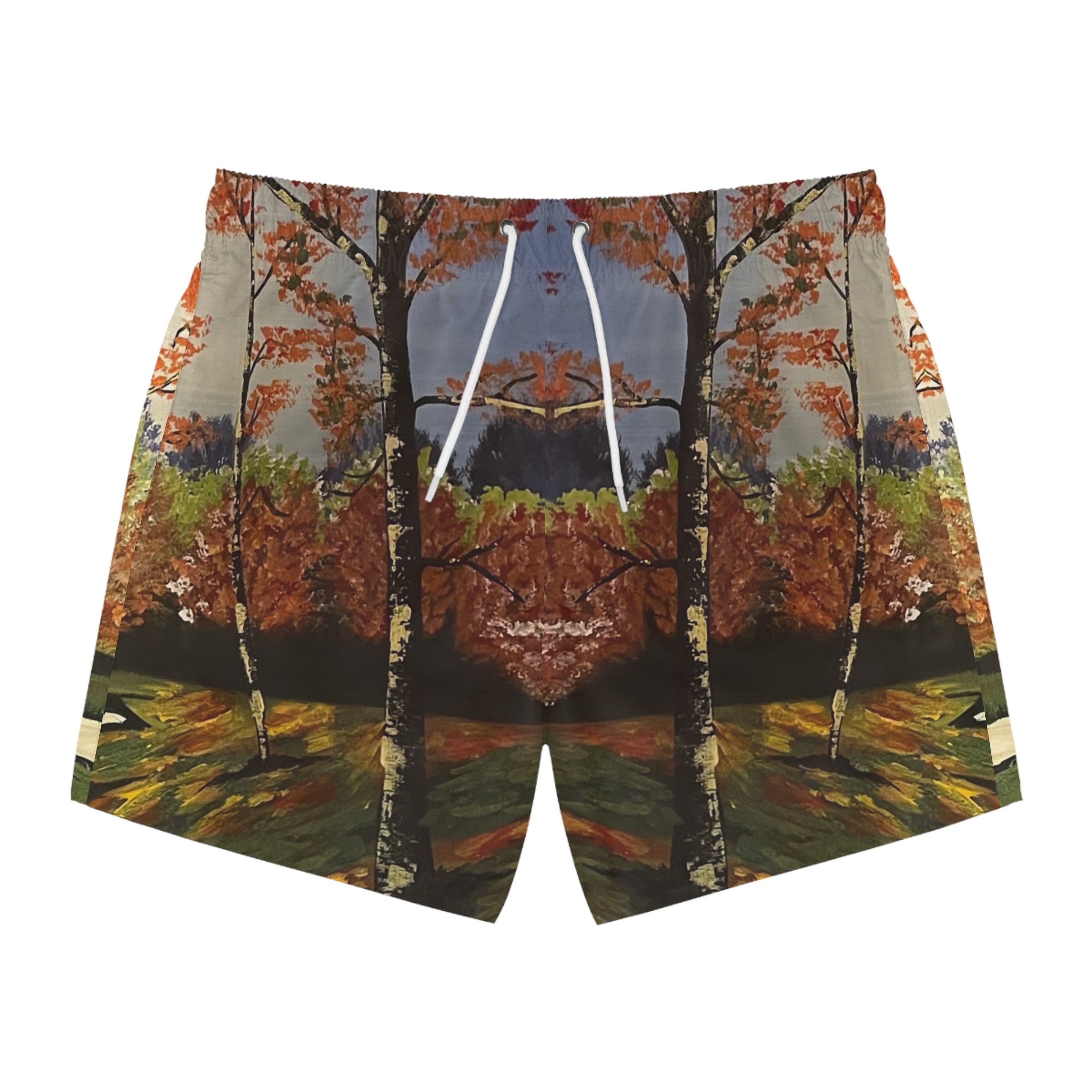Whispering Birches Swim Trunks