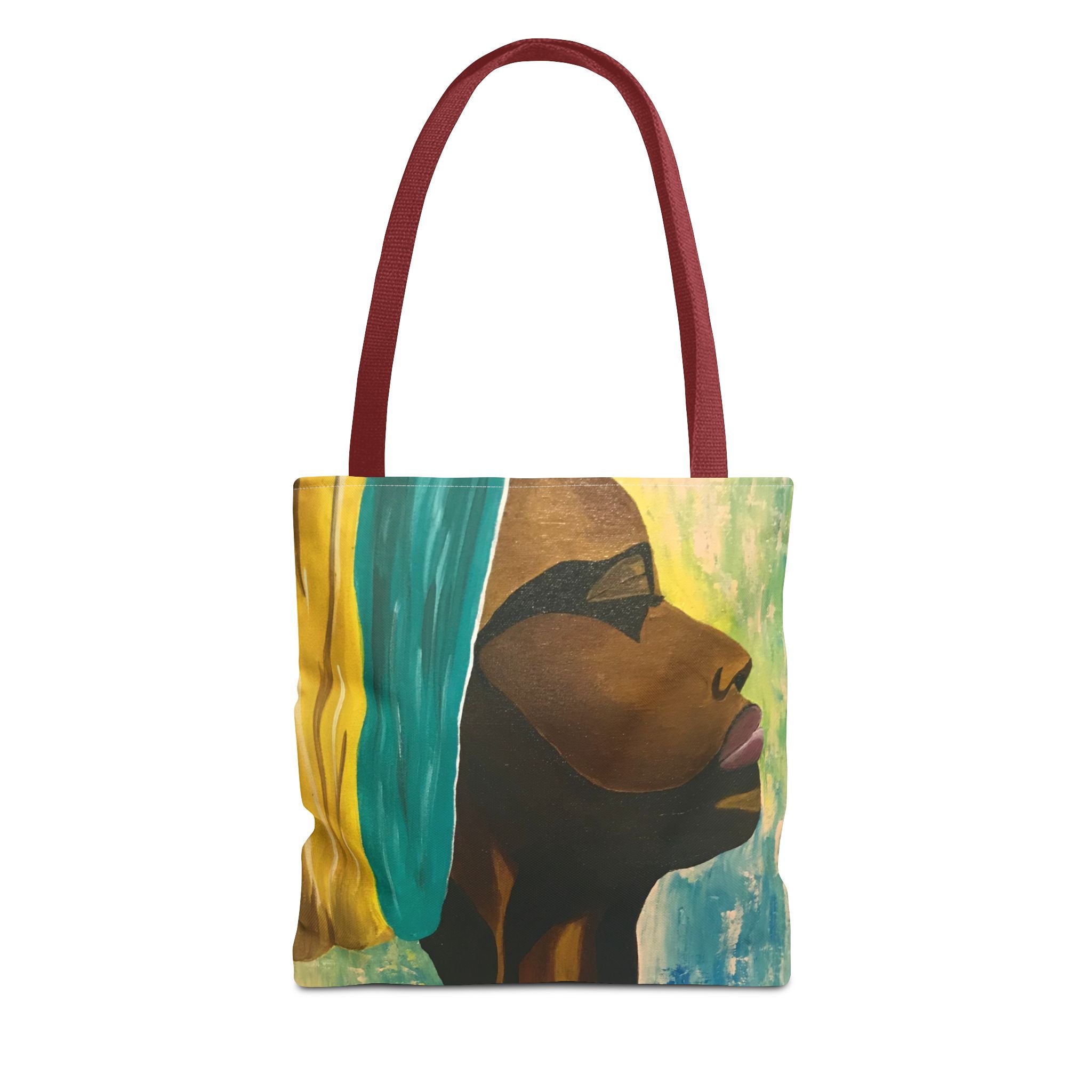 Hues of Heritage Hand Painted Tote Bag
