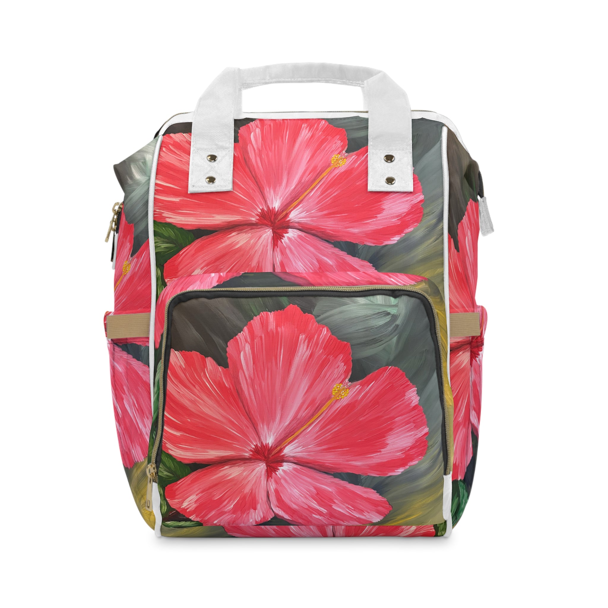 Hibiscus Hues Multifunctional Backpack