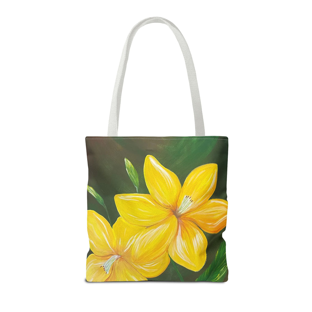 Golden Bloom Tote Bag