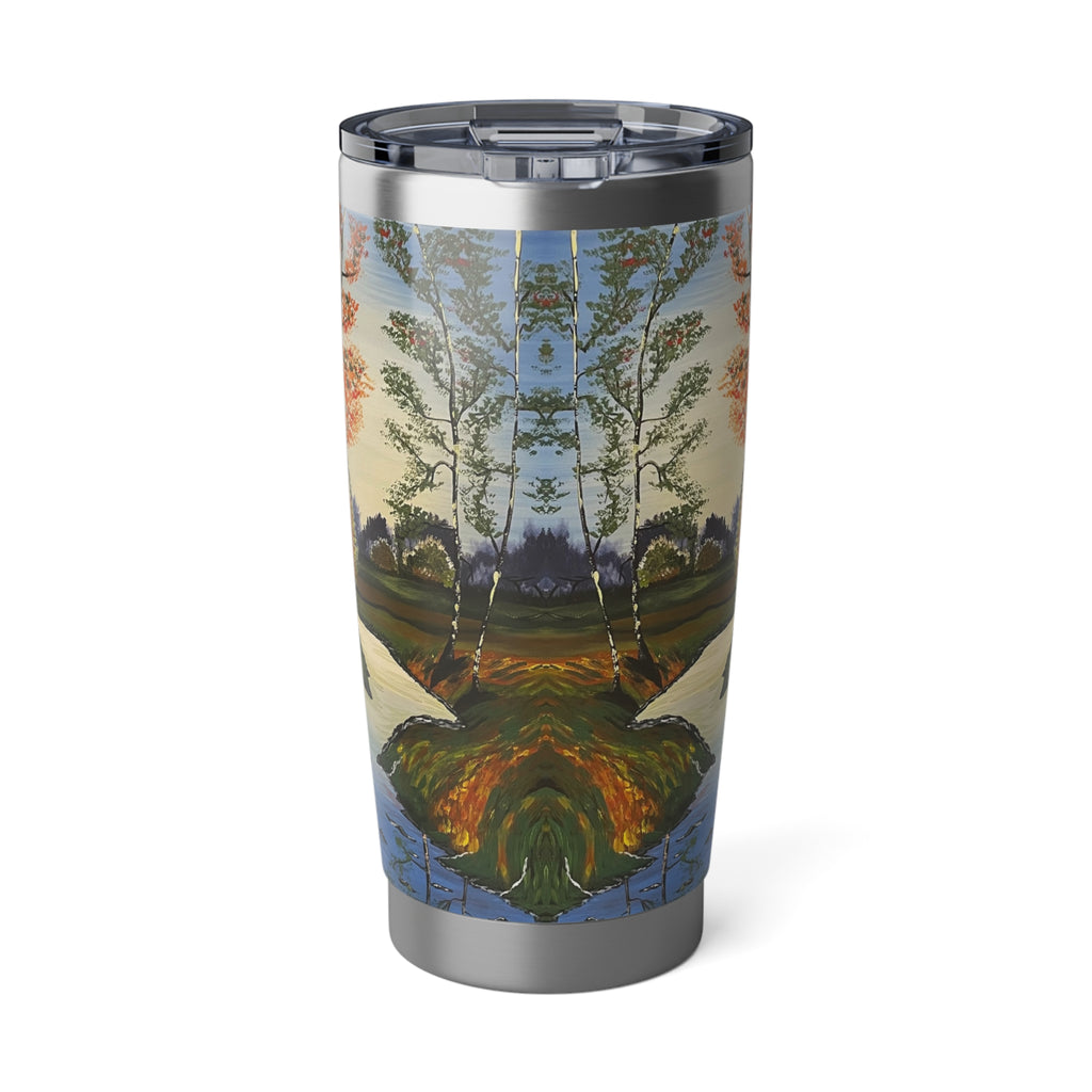 Whispering Biches 20oz Insulated Drinkware, Summer Travel Mug, Gift for Nature Lovers, Eco-Friendly Hydration