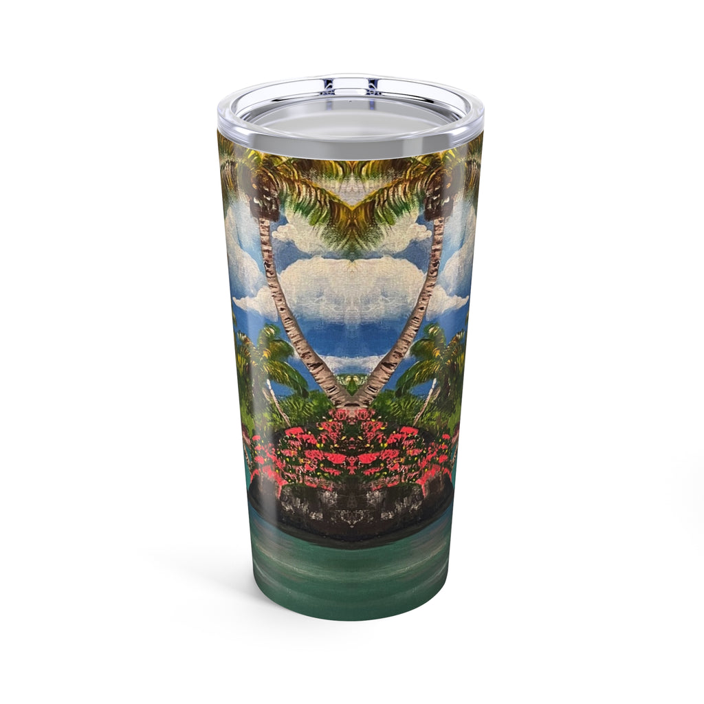 Blooming Paradise 20oz Hand Painted Design