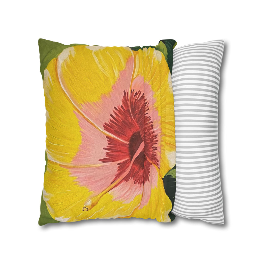 Blushing Sunrise Square Decorative Pillow Sham