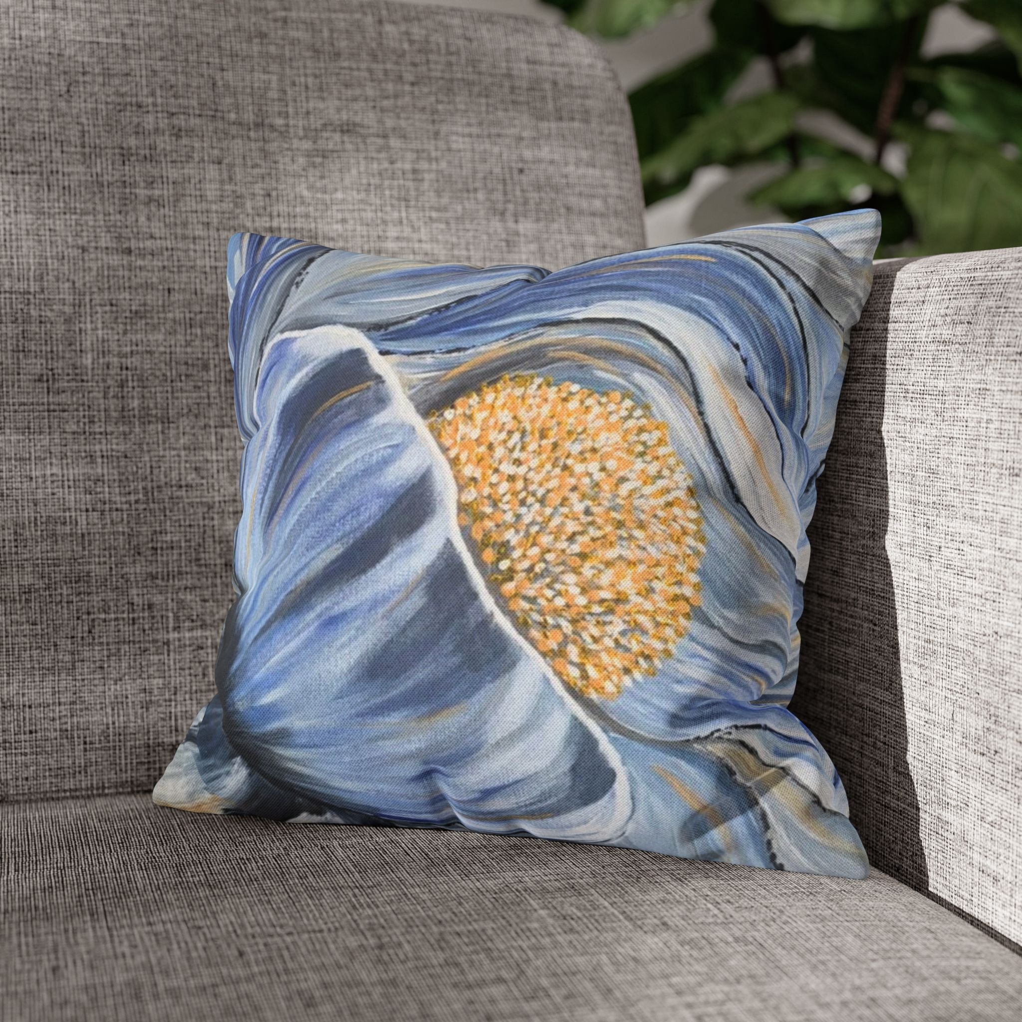Velvet Current Square Decorative Pillow Sham
