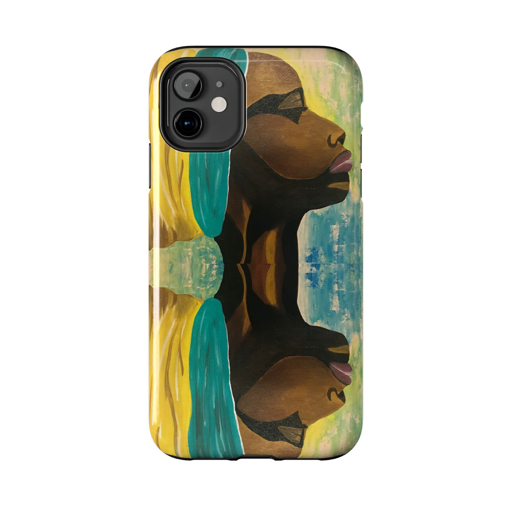 Hues of Heritage Phone Case Hand Painted