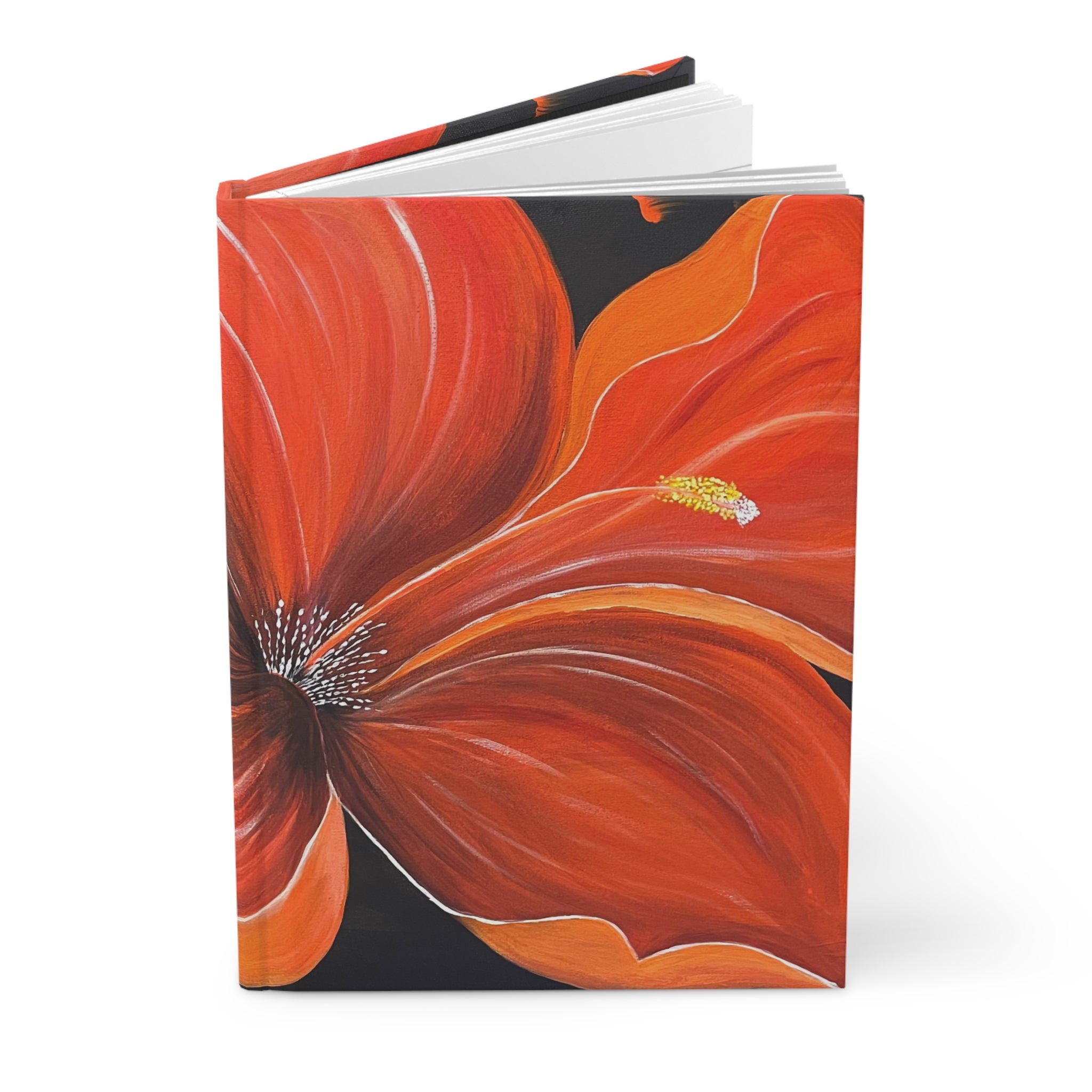 Scarlet Veil Journal - Thoughtful Gift for Writers, Artists, Nature Lovers, Daily Planner, Sketchbook, Notepad, Perfect for All [...]