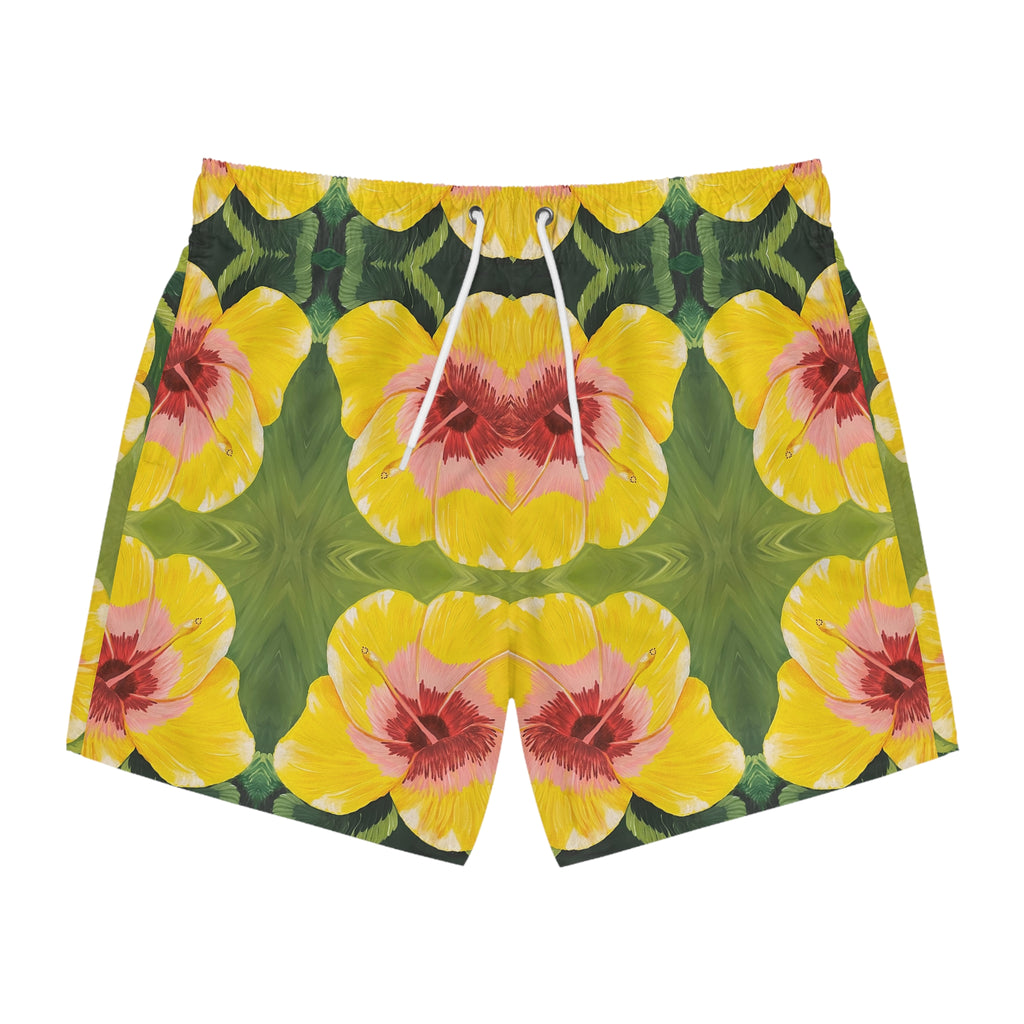 Blushing Sunrise Swim Trunks