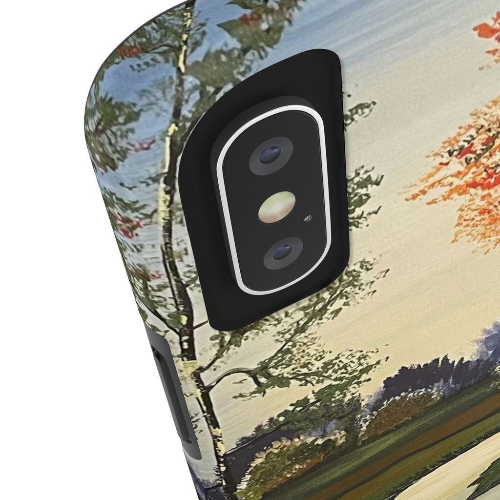 Whispering Birches Phone Case - Hand Painted Unique Designs