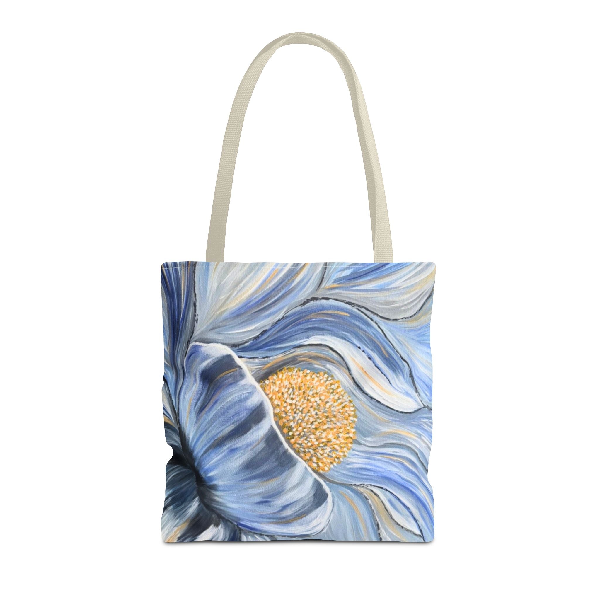 Velvet Current Hand Painted Tote Bag