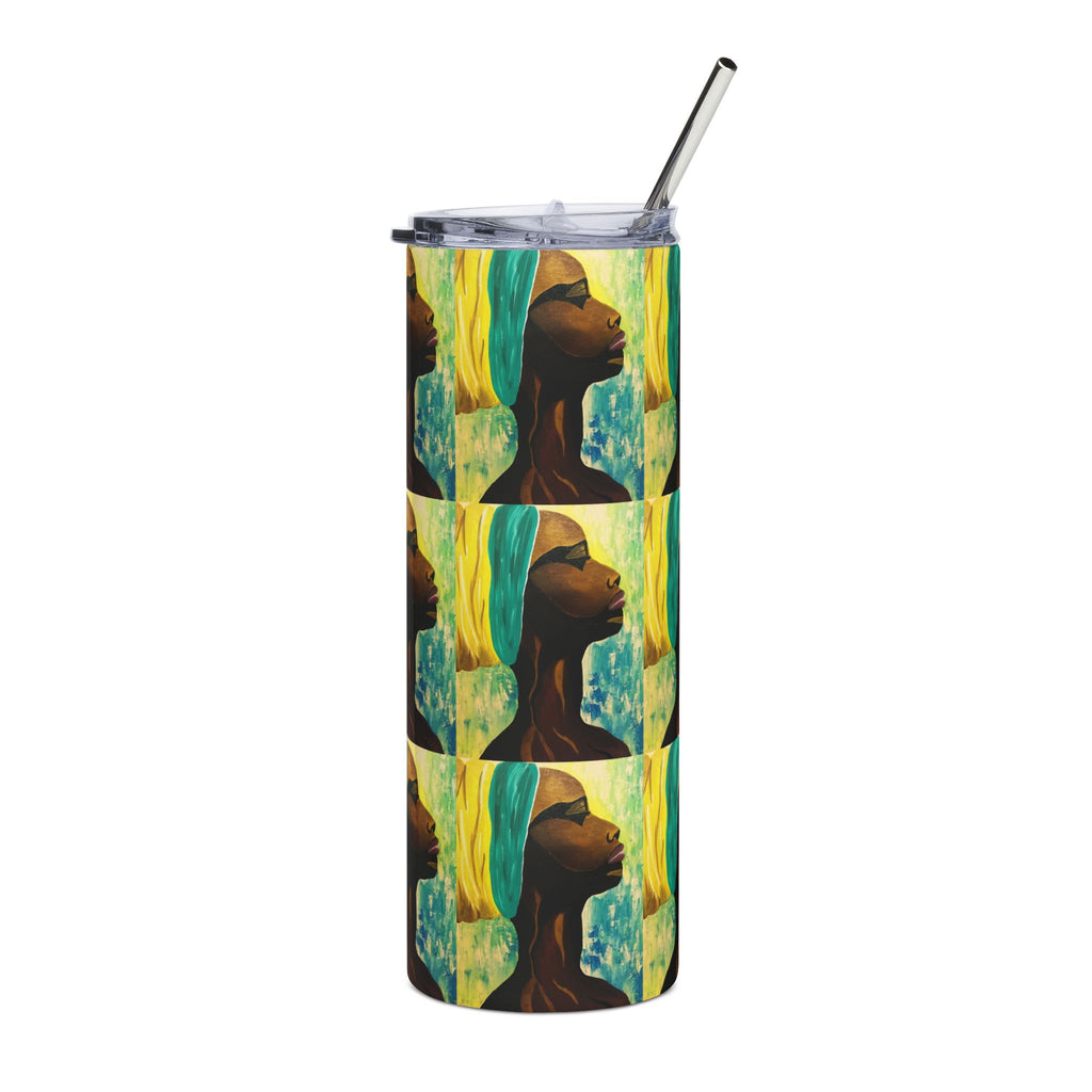 Hues of Heritage 20oz Stainless Steel Drinkware, Unique Design for Coffee Lovers, Gift for Her, Travel Mug, Inspirational