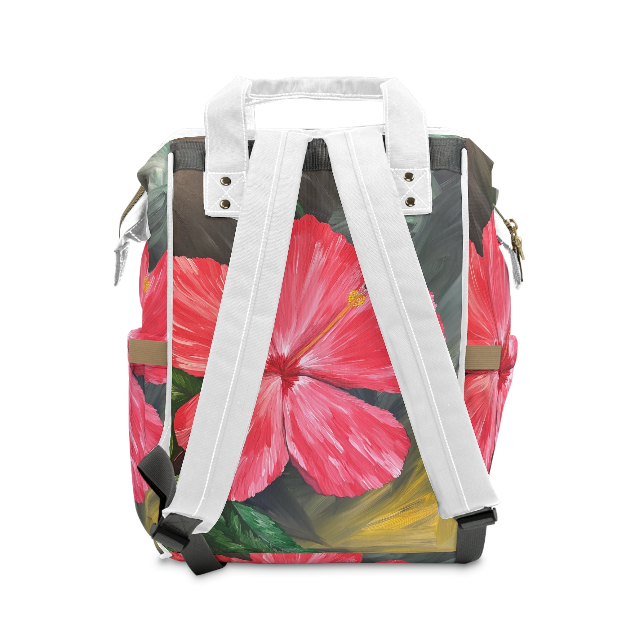 Hibiscus Hues Multifunctional Backpack