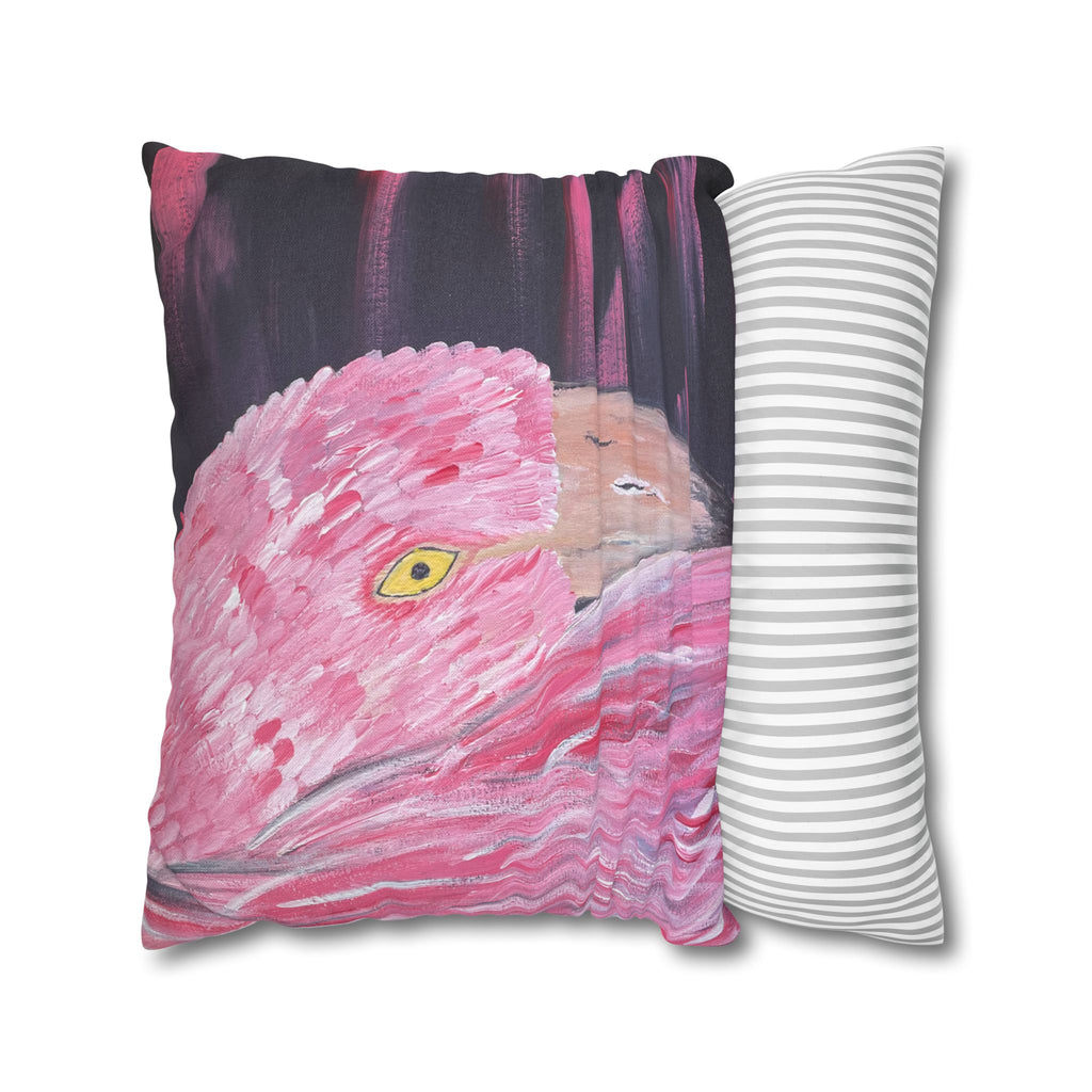 Feathered Grace Square Decorative Pillow Sham