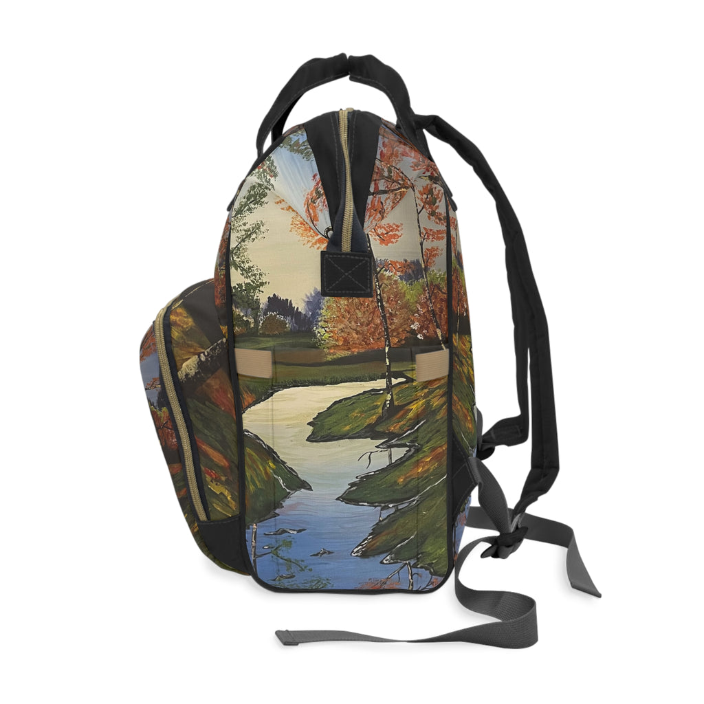 Whispering Birches Multifunctional Backpack