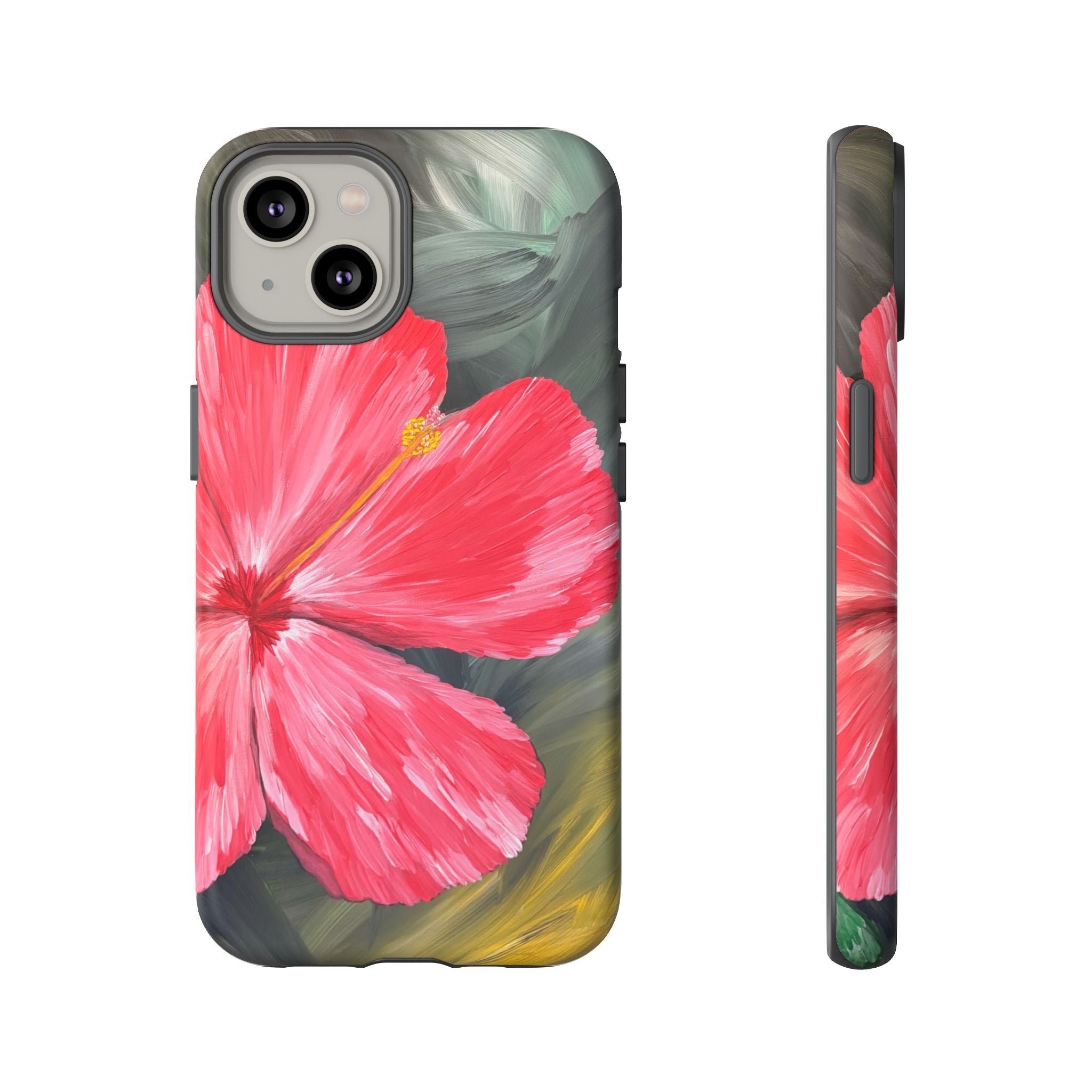 Hibiscus Hues Phone Tough Cases