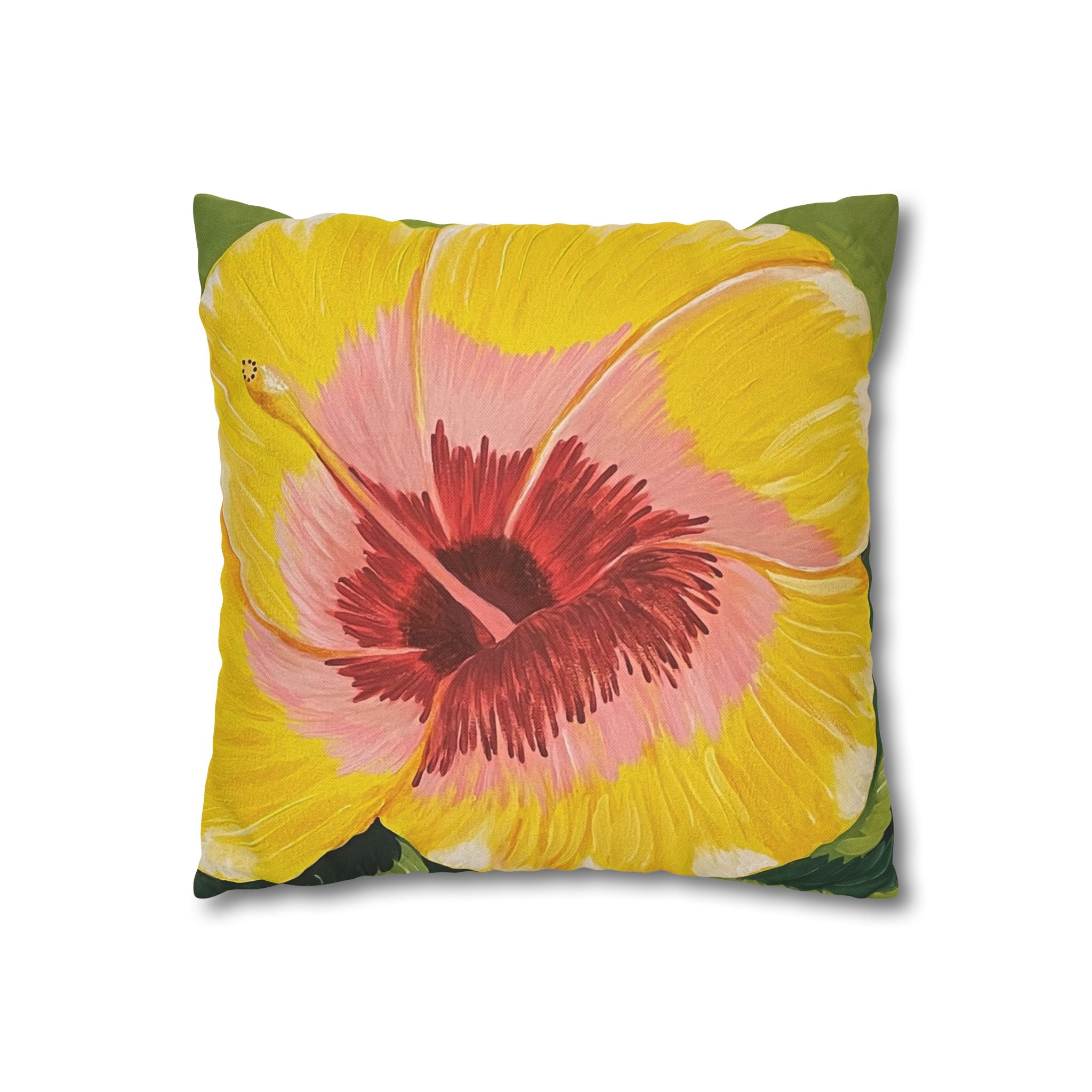 Blushing Sunrise Square Decorative Pillow Sham