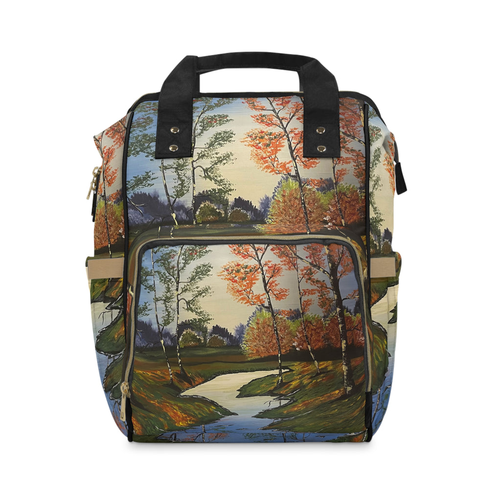 Whispering Birches Multifunctional Backpack