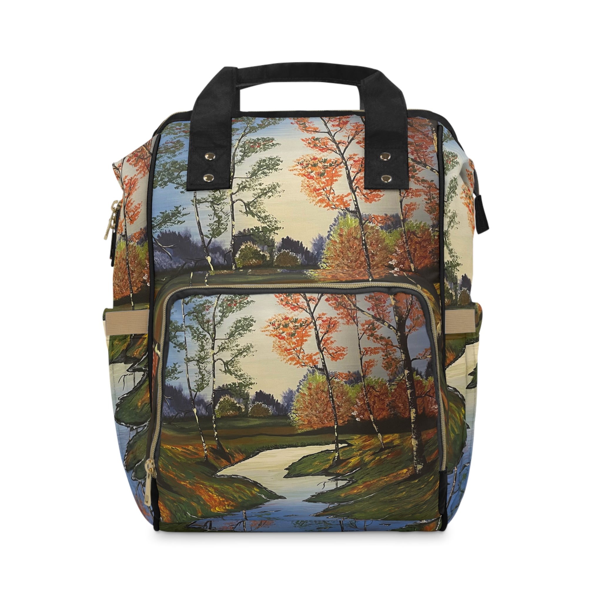 Whispering Birches Multifunctional Backpack