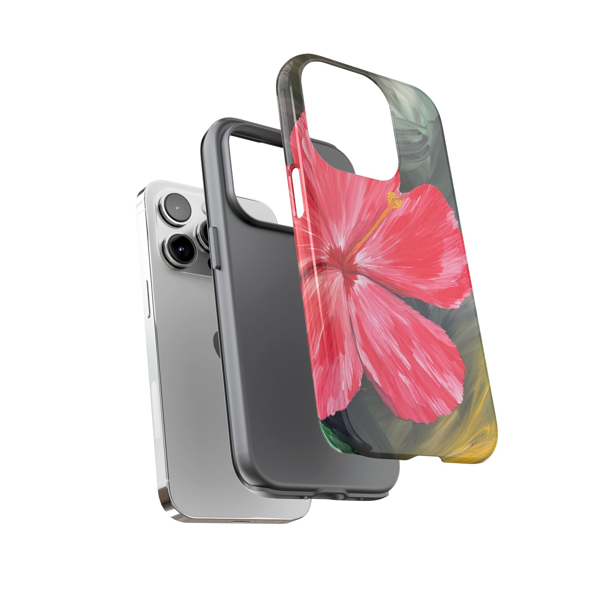 Hibiscus Hues Phone Tough Cases