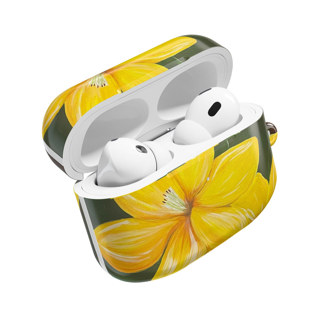 Golden Bloom AirPod Case