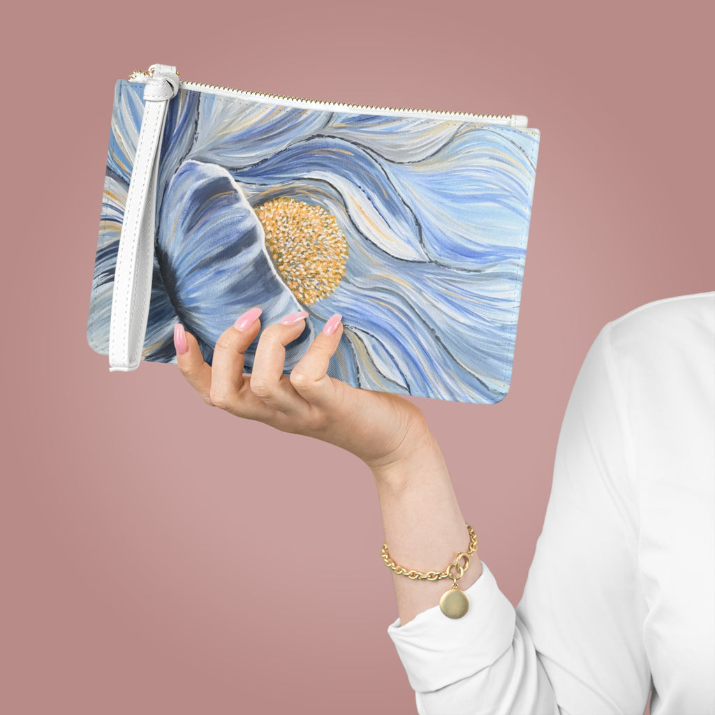 Velvet Current Clutch Bag - Makeup Bag