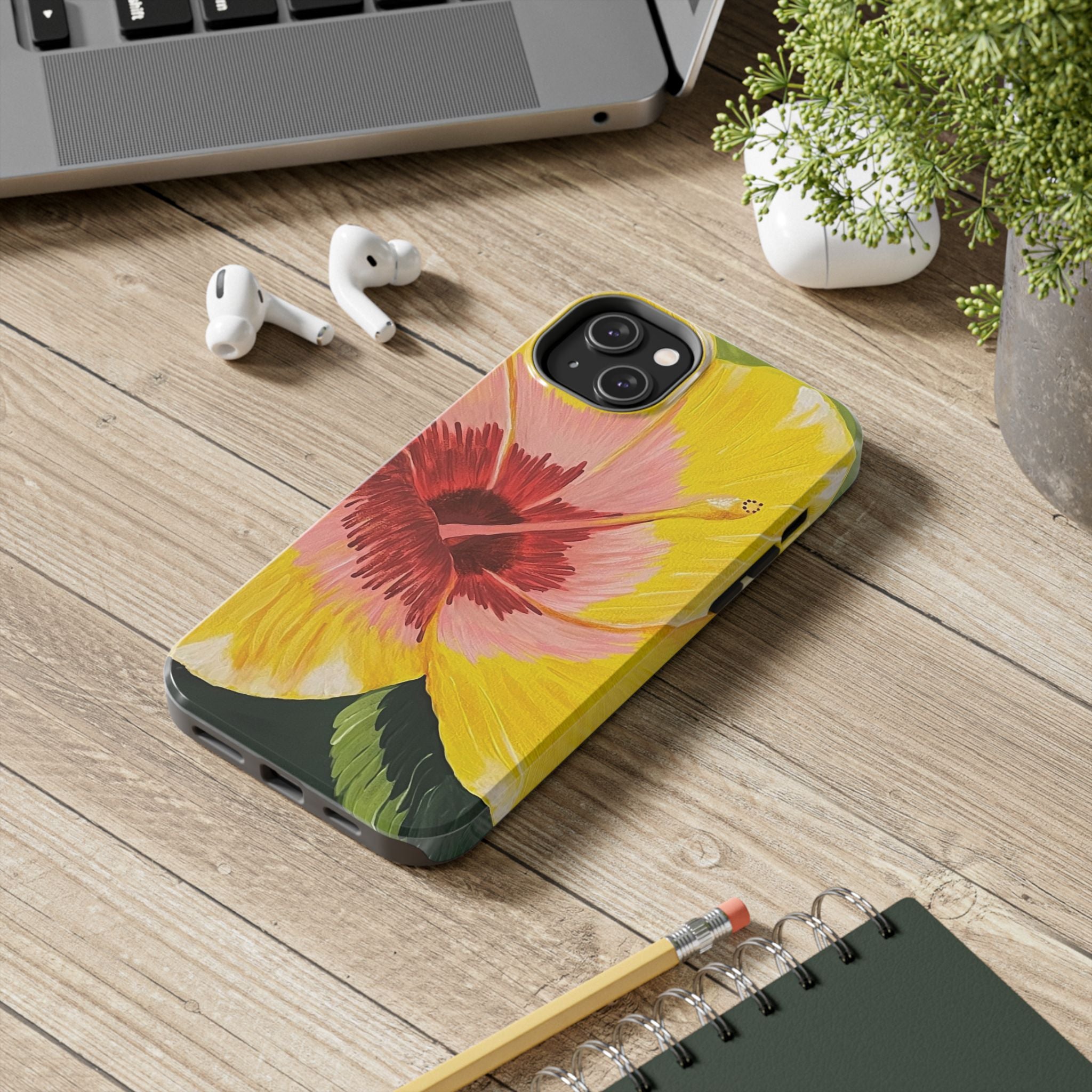 Blushing Sunrise Phone Case - Hand Painted Unique Designs