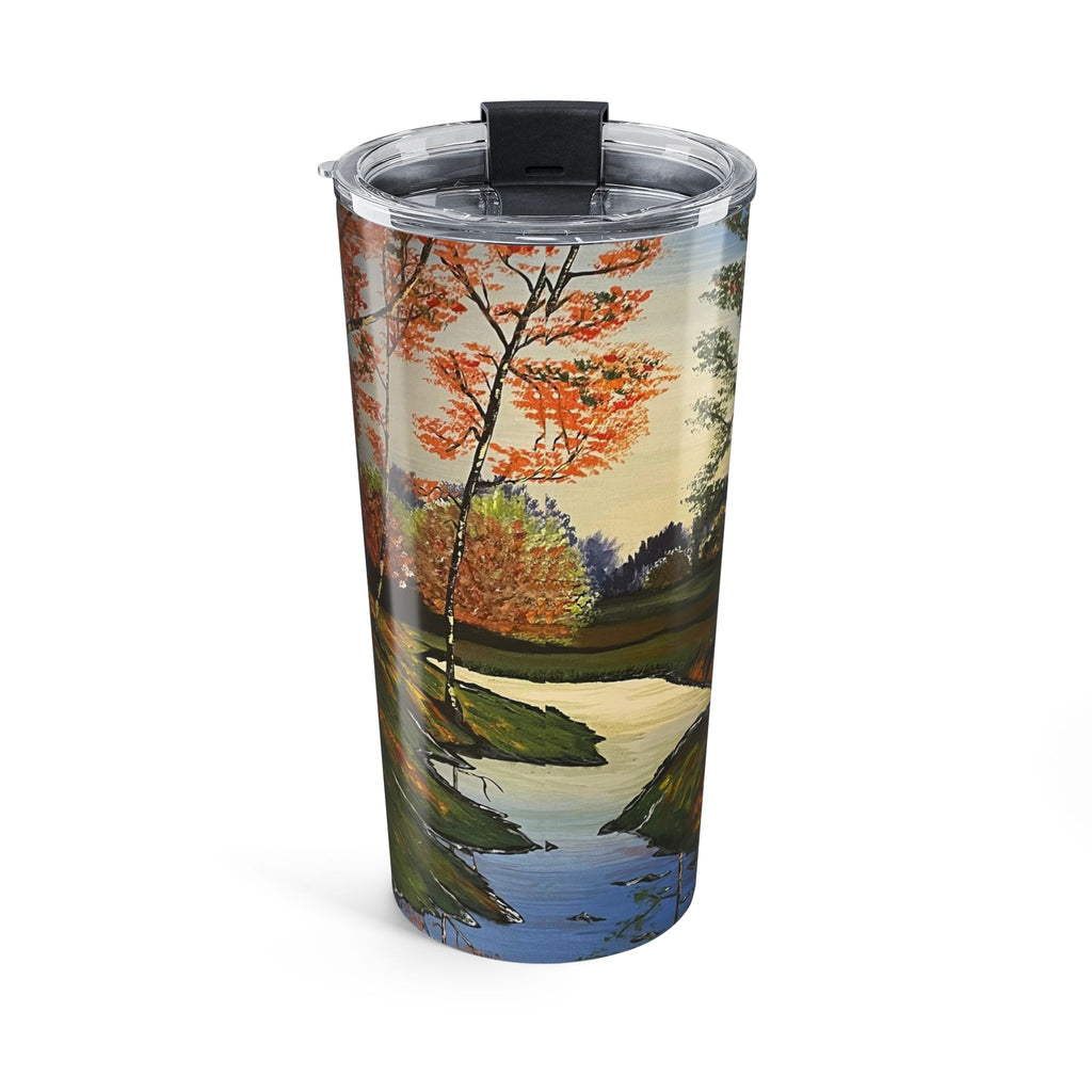 Whispering Birches 20oz Artistic Tumbler - Perfect Hand Painted Gift