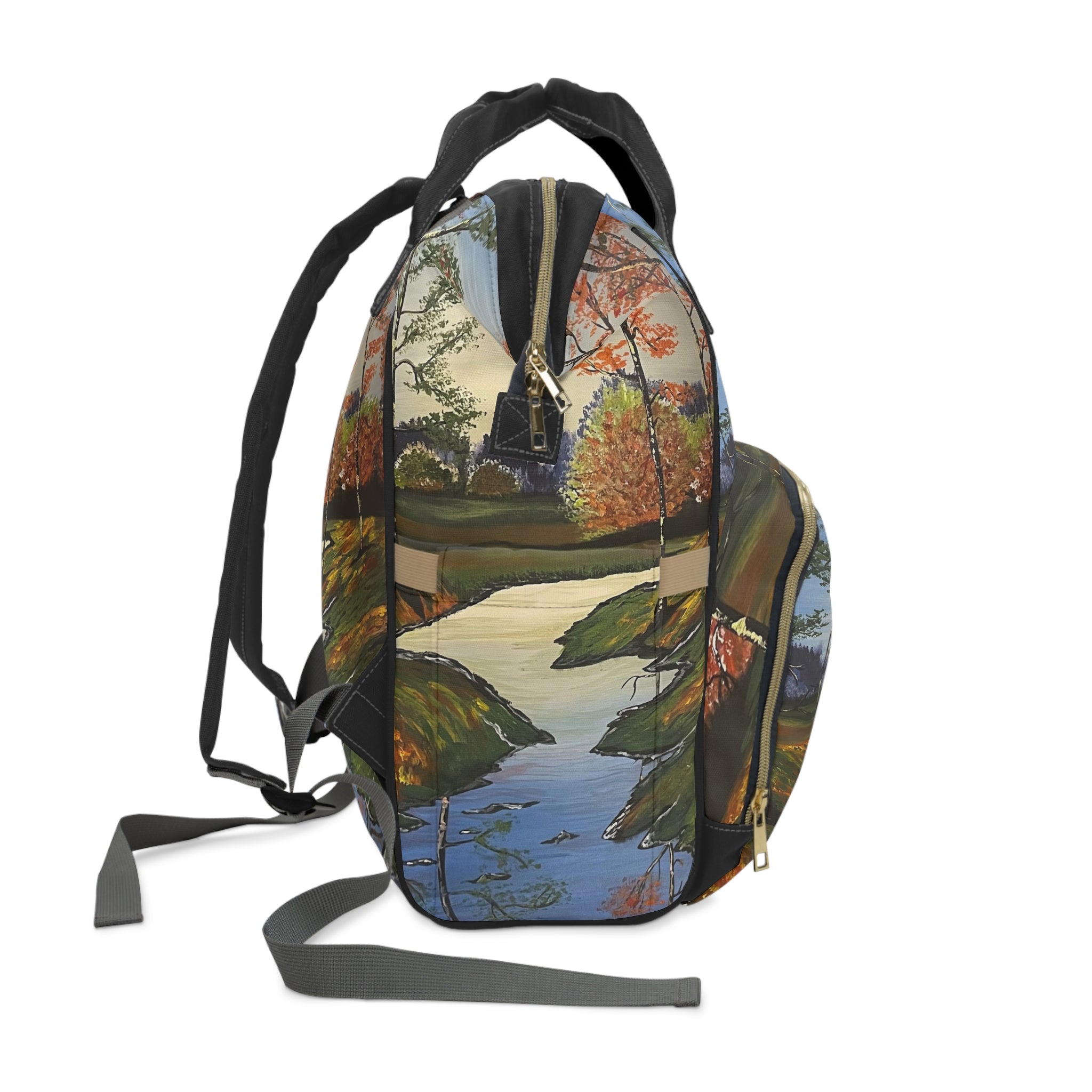 Whispering Birches Multifunctional Backpack